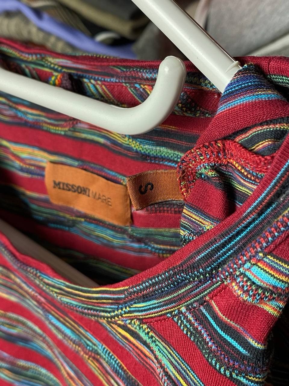 Missoni Missoni Mare Multicolor Knitted Short Sleeve Tee Size US S / EU 44-46 / 1 - 7 Thumbnail