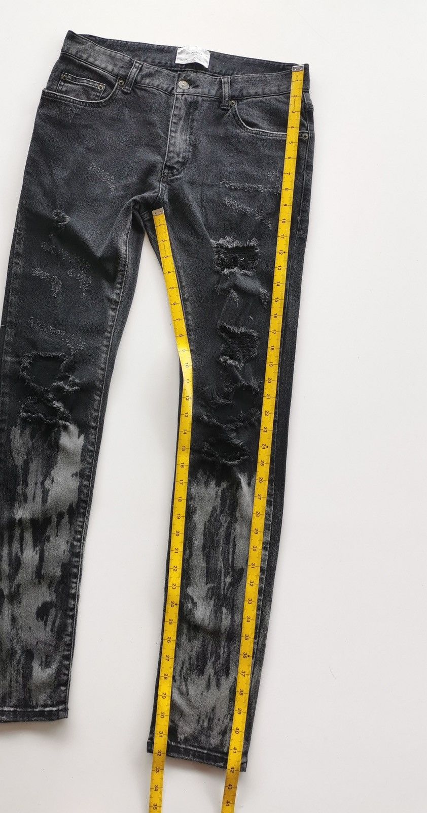 Halo × If Six Was Nine Halo Distressed Slim Skinny Size US 30 / EU 46 - 16 Thumbnail