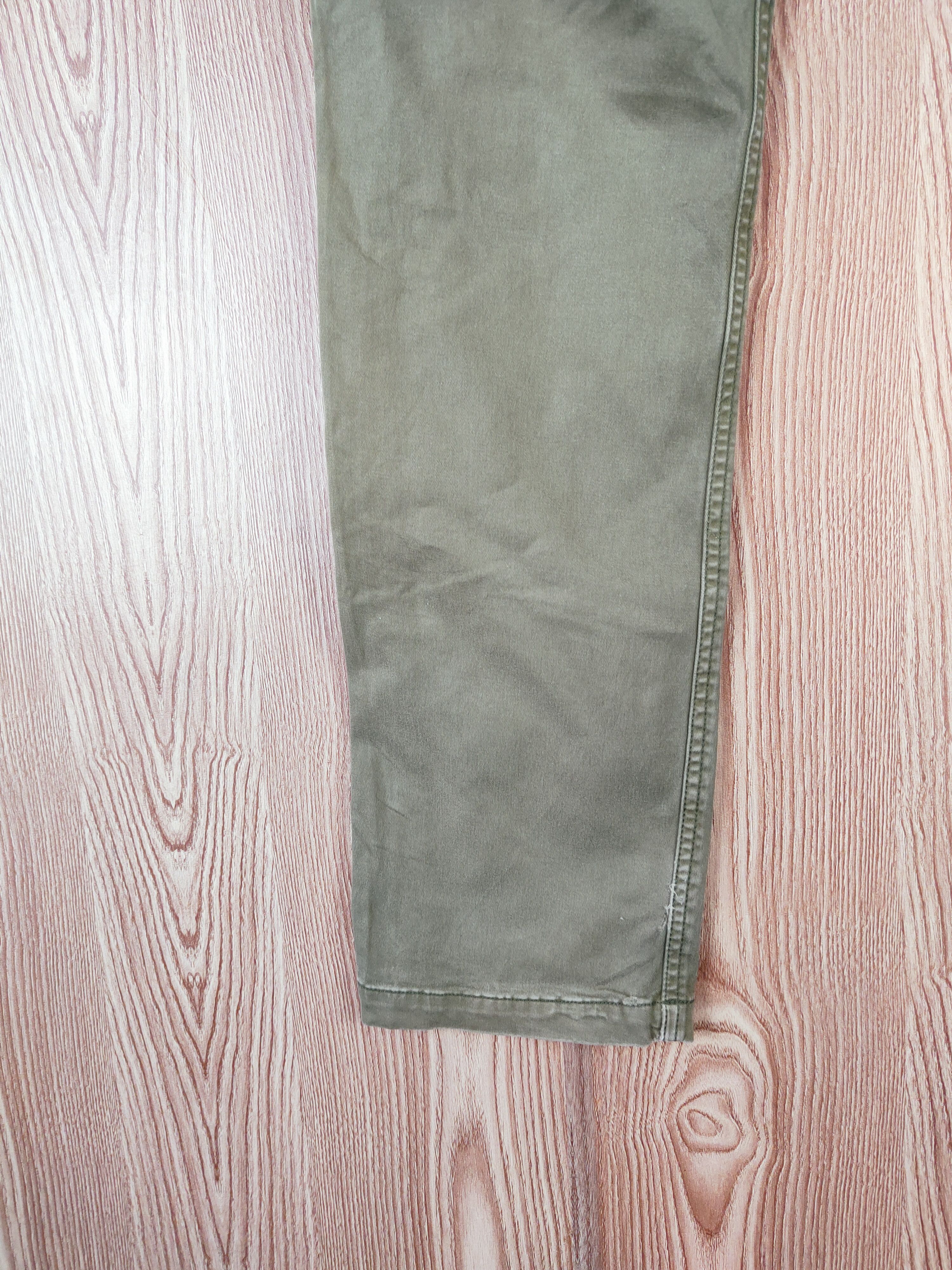 Gramicci Gramicci Green Faded Ripped Multipocket Casual Pants #W236 Size US 29 - 9 Thumbnail