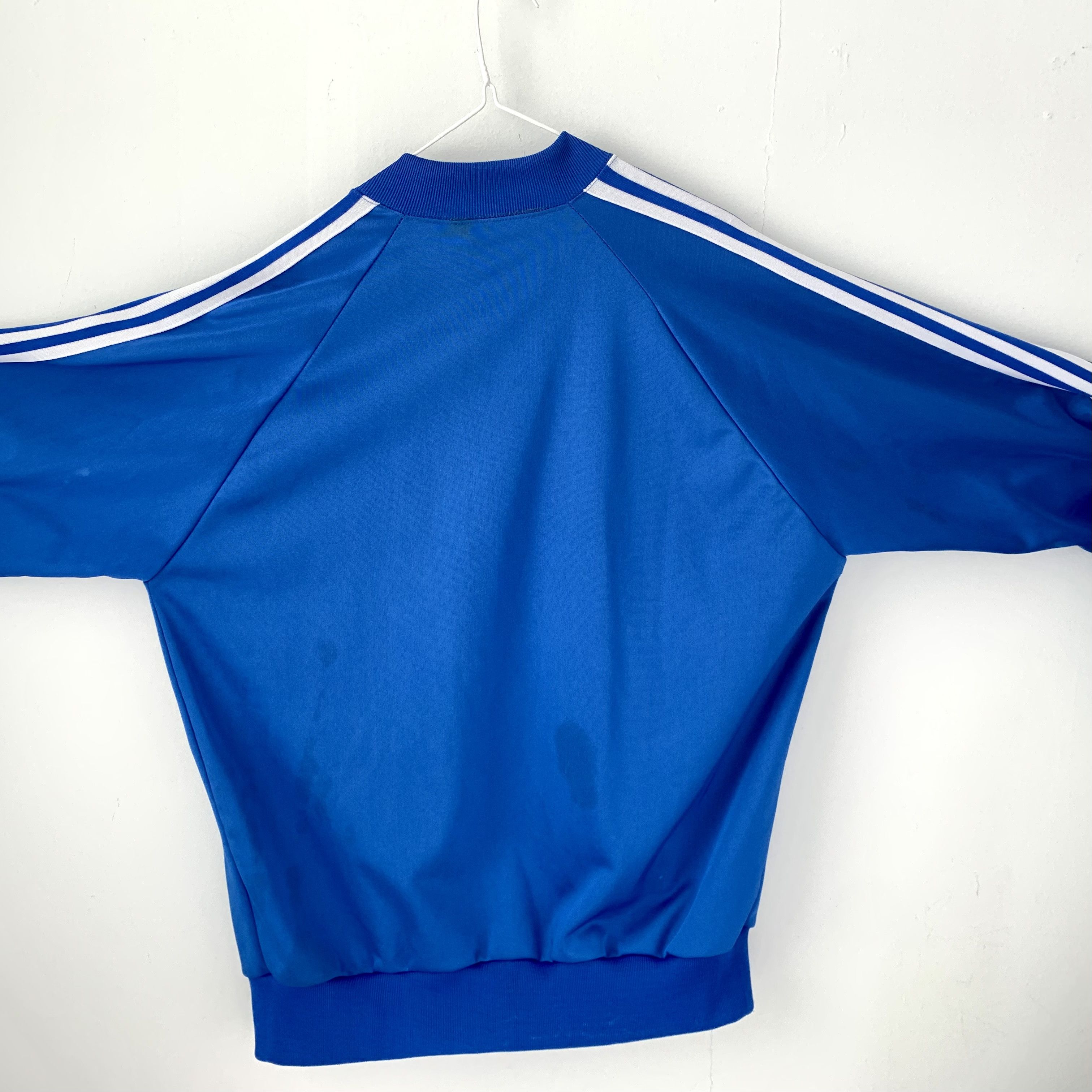 Other Vintage 80s striped zipper warm-up jacket Size US L / EU 52-54 / 3 - 2 Thumbnail