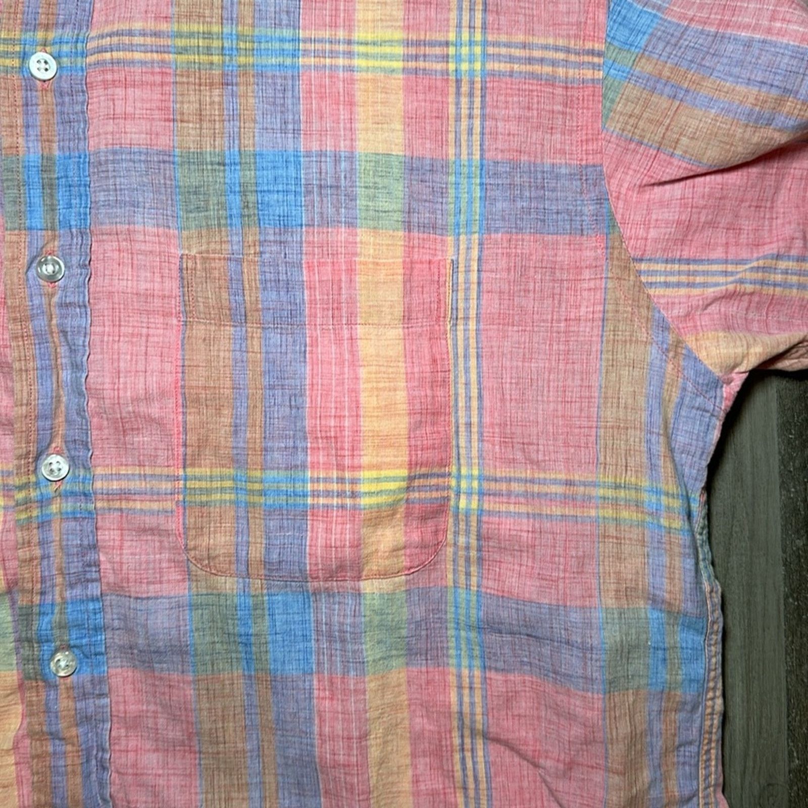 L.L. Bean L.L. Bean Vintage Short Sleeve Button Down - Large Size US L / EU 52-54 / 3 - 5 Thumbnail