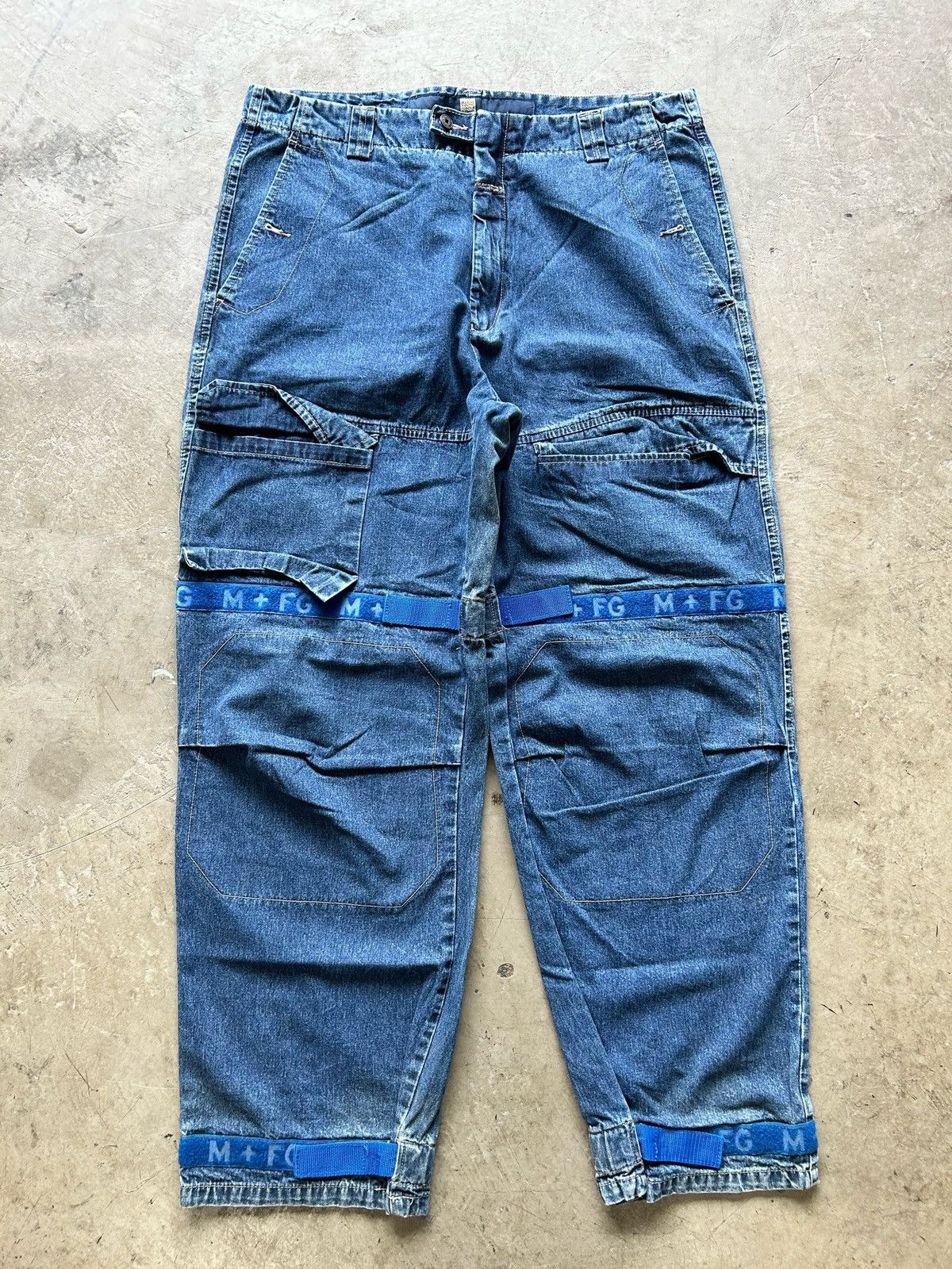 Marithe + Francois Girbaud × Vintage Baggy Marithe Francois Girbaud Size US 40 / EU 56 - 1 Thumbnail