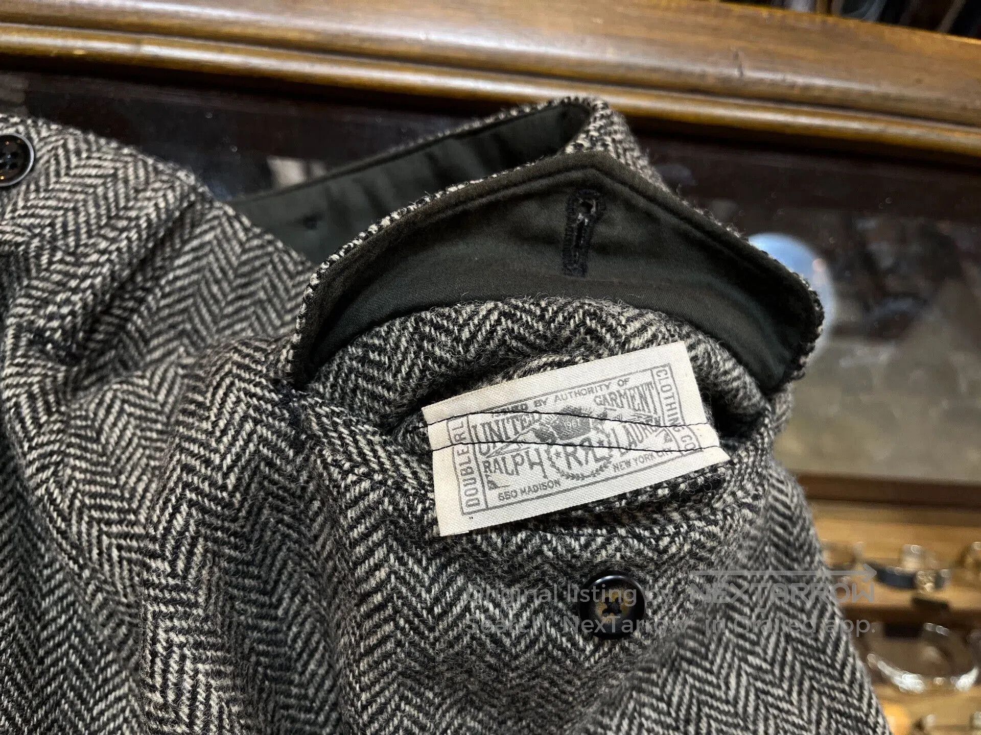 RRL Ralph Lauren herringbone pattern casual trousers by RRL. Size US 30 / EU 46 - 5 Thumbnail
