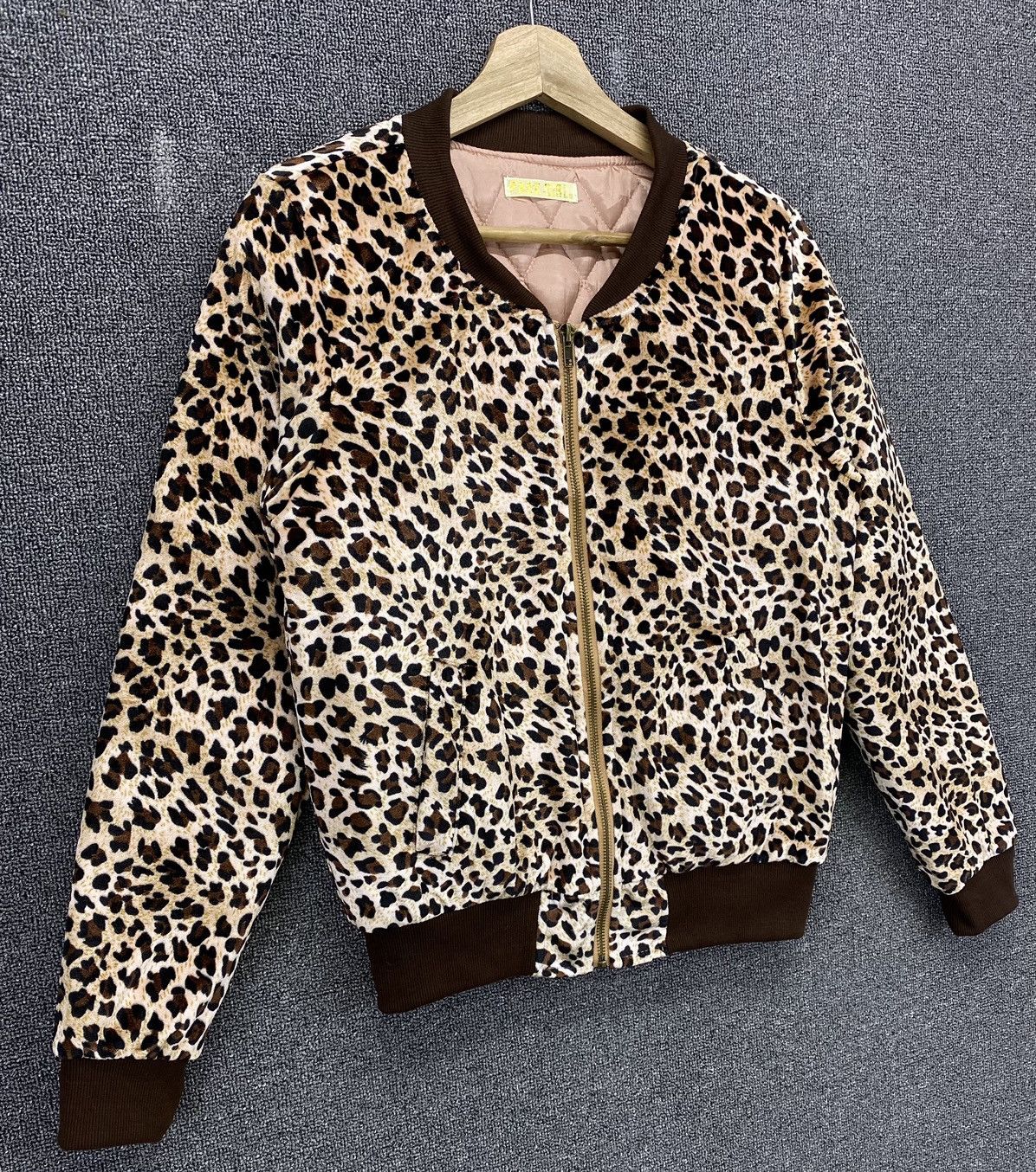 Japanese Brand Vintage Park Girl Leopark Skin Fleece Jacket Size M / US 6-8 / IT 42-44 - 2 Thumbnail
