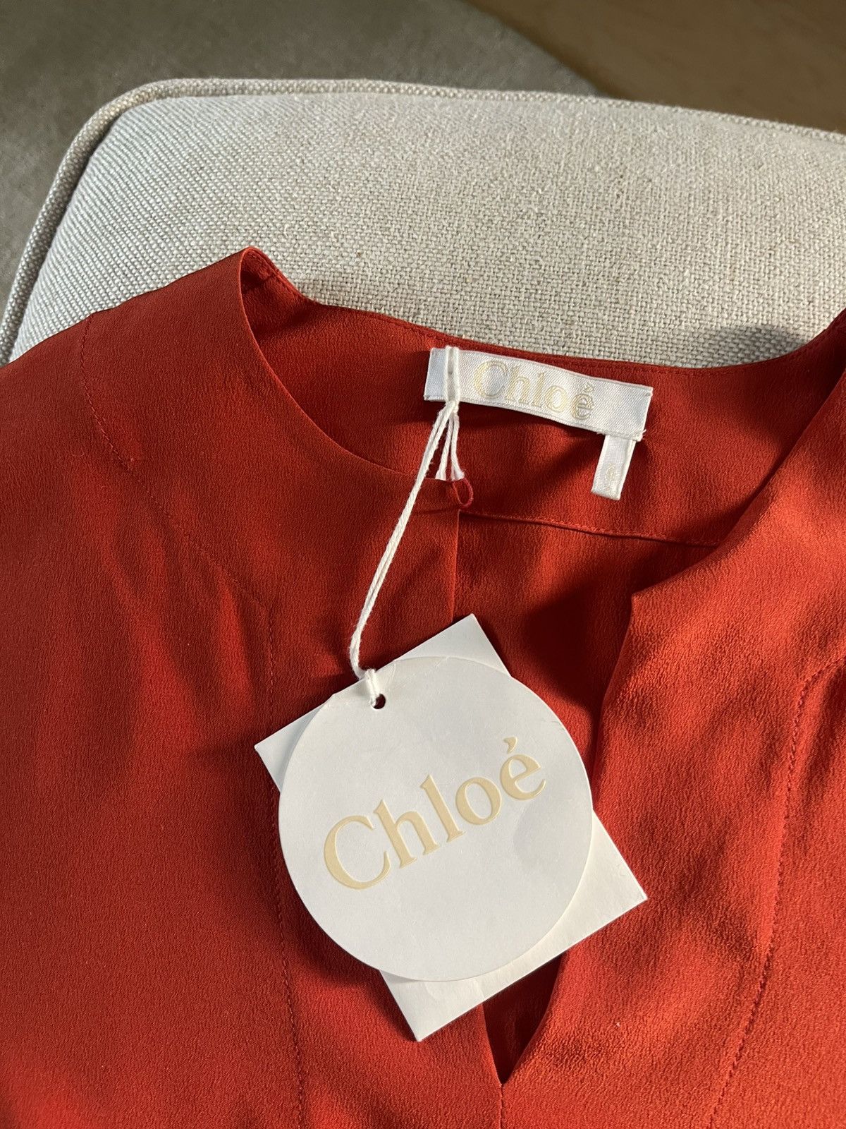 Chloe Chloe silk blouse 38 NWT $750 Size S / US 4 / IT 40 - 5 Thumbnail