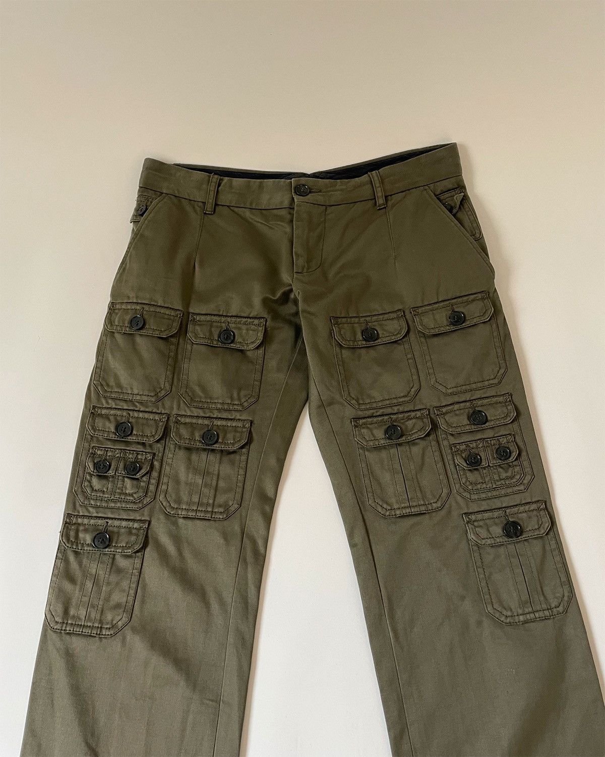 Dolce & Gabbana DOLCE & GABBANA SS 08 Military Cargo Pants Size US 30 / EU 46 - 2 Thumbnail