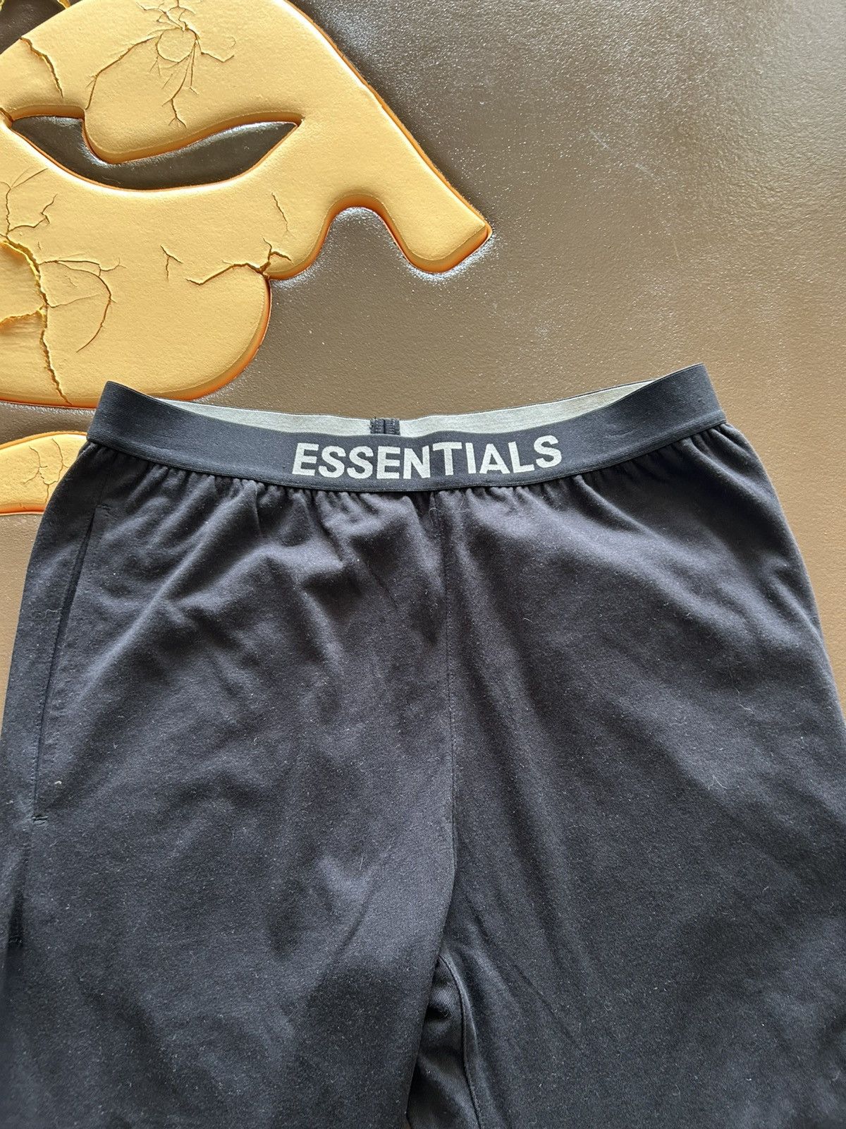 Essentials Essentials Fear Of God Black Light Sweatpants Size US 32 / EU 48 - 2 Thumbnail