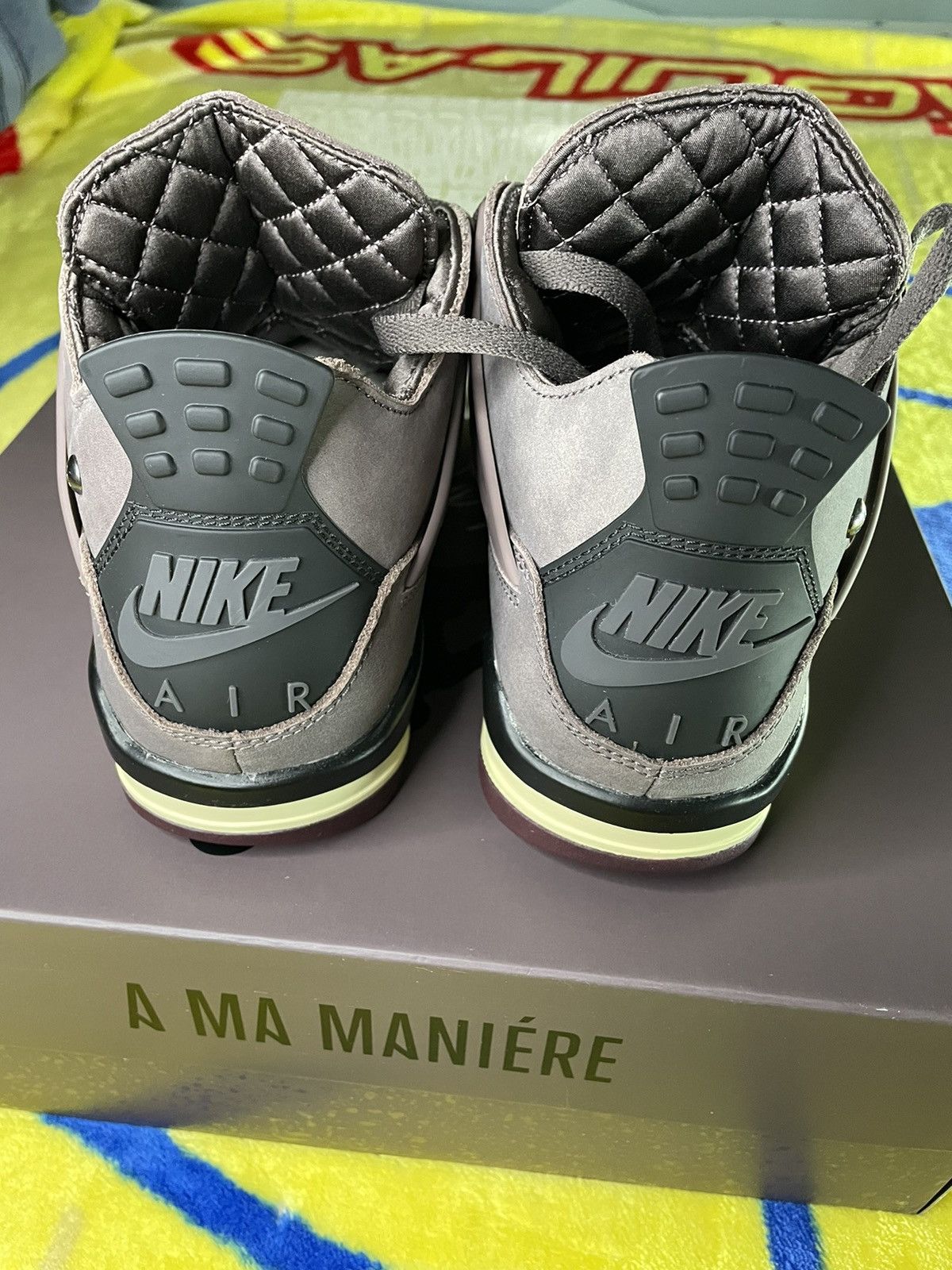 A Ma Maniere × Jordan Brand A ma maniere Jordan 4 Violet Size US 7.5 / EU 40-41 - 6 Thumbnail