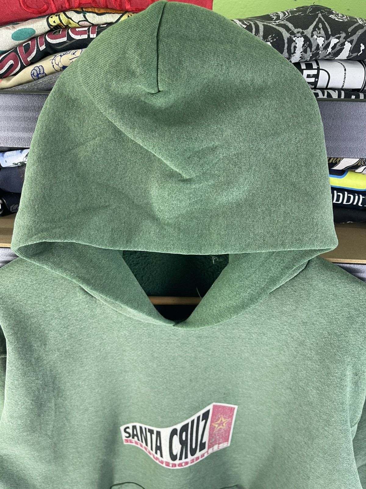Santa Cruz Skateboards Vintage 90's Santa Cruz Snowboard Hoodie Size US M / EU 48-50 / 2 - 2 Thumbnail