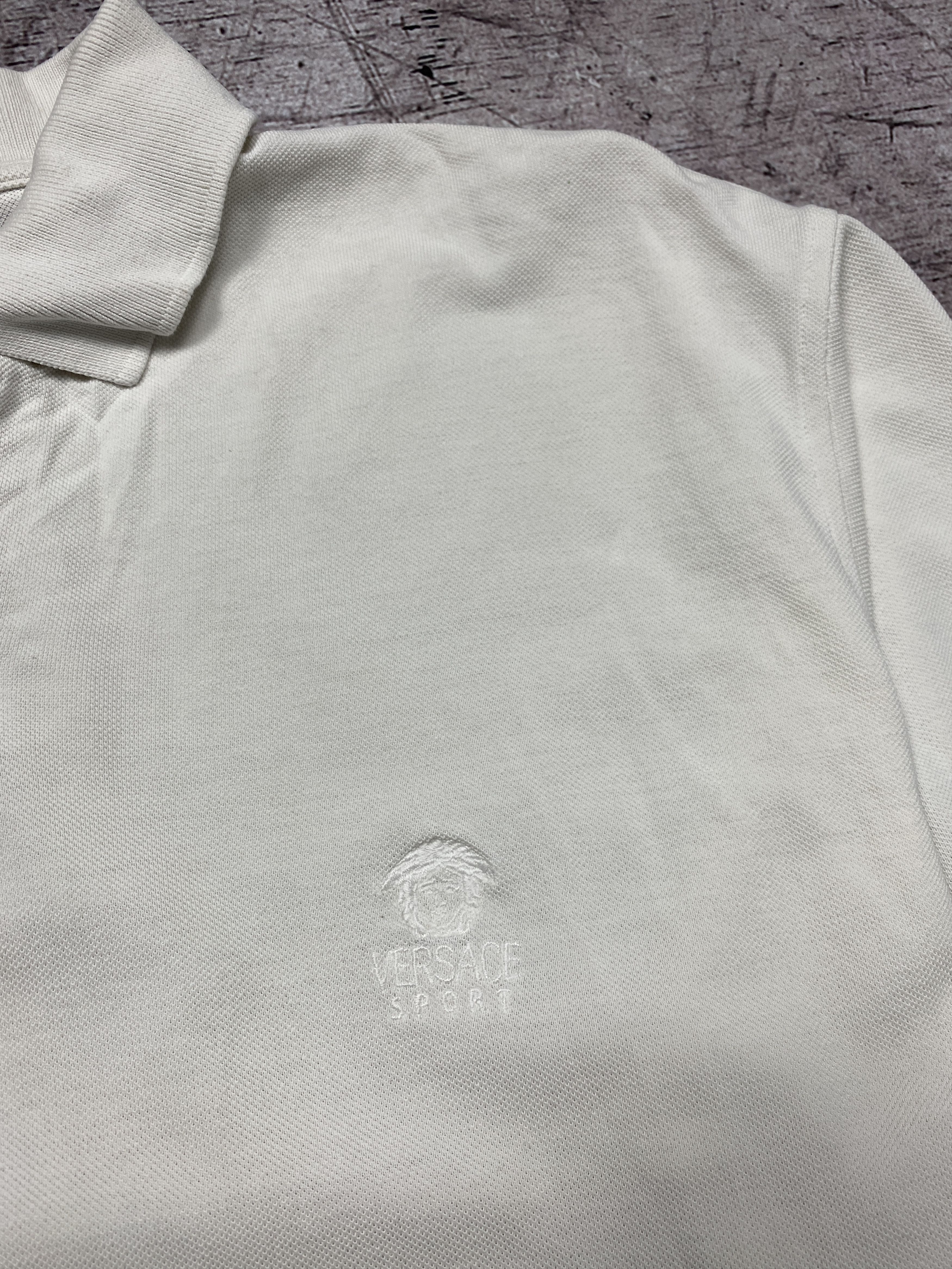 Versace Versace Sport Vintage Mens Polo Shirt Size US L / EU 52-54 / 3 - 3 Thumbnail