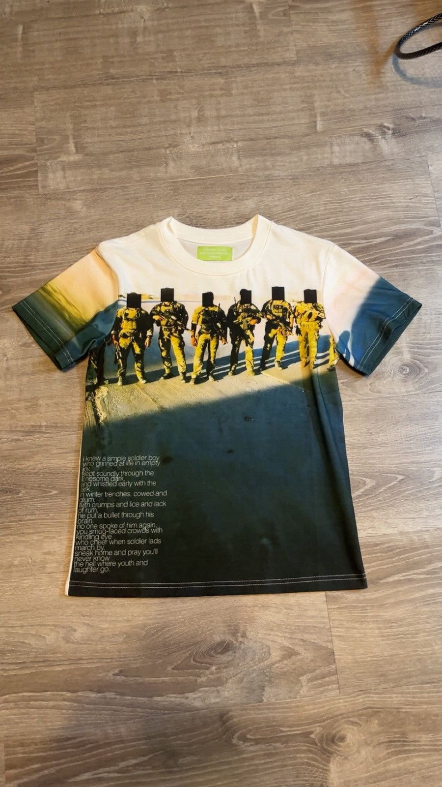 Ihatestars X Peaceinwar “military sniper” tee