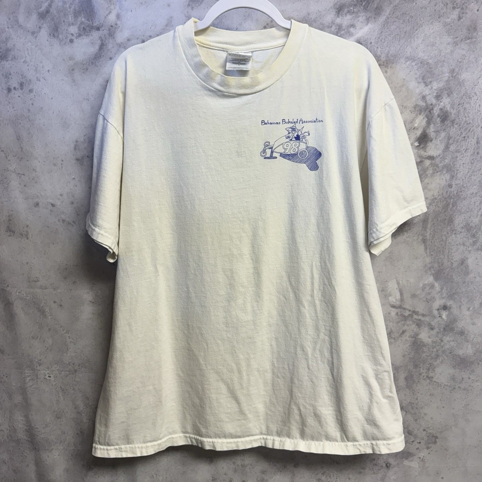 Vintage Vintage Soap Box Derby T Shirt Mens L 23x28.5 White Hopetown Size US L / EU 52-54 / 3 - 2 Thumbnail