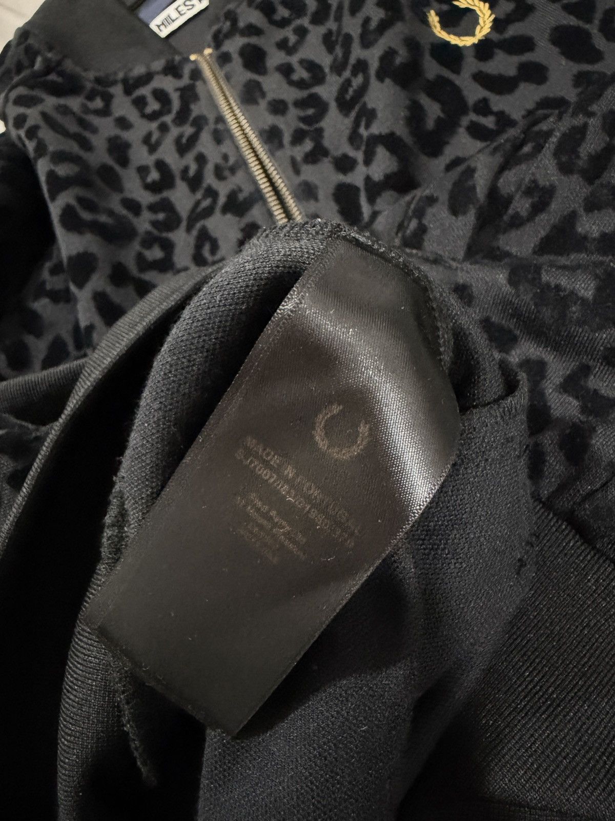 Fred Perry Fred Perry x Miles Kane Leopard Print Bomber/Track Jacket Size US S / EU 44-46 / 1 - 5 Thumbnail