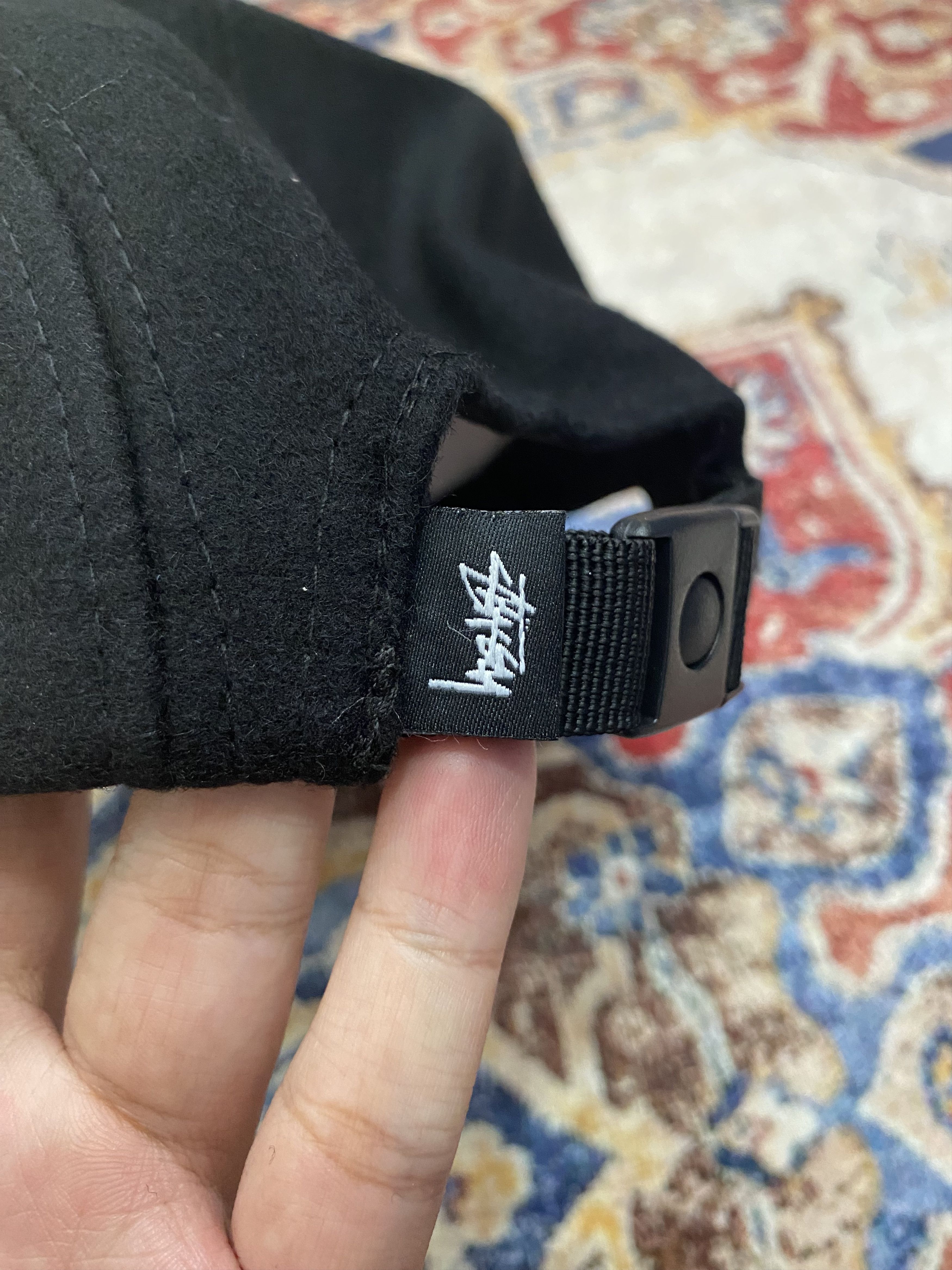Stussy Stussy Oval Patch Camp 5 Panel Cap Size ONE SIZE - 5 Thumbnail