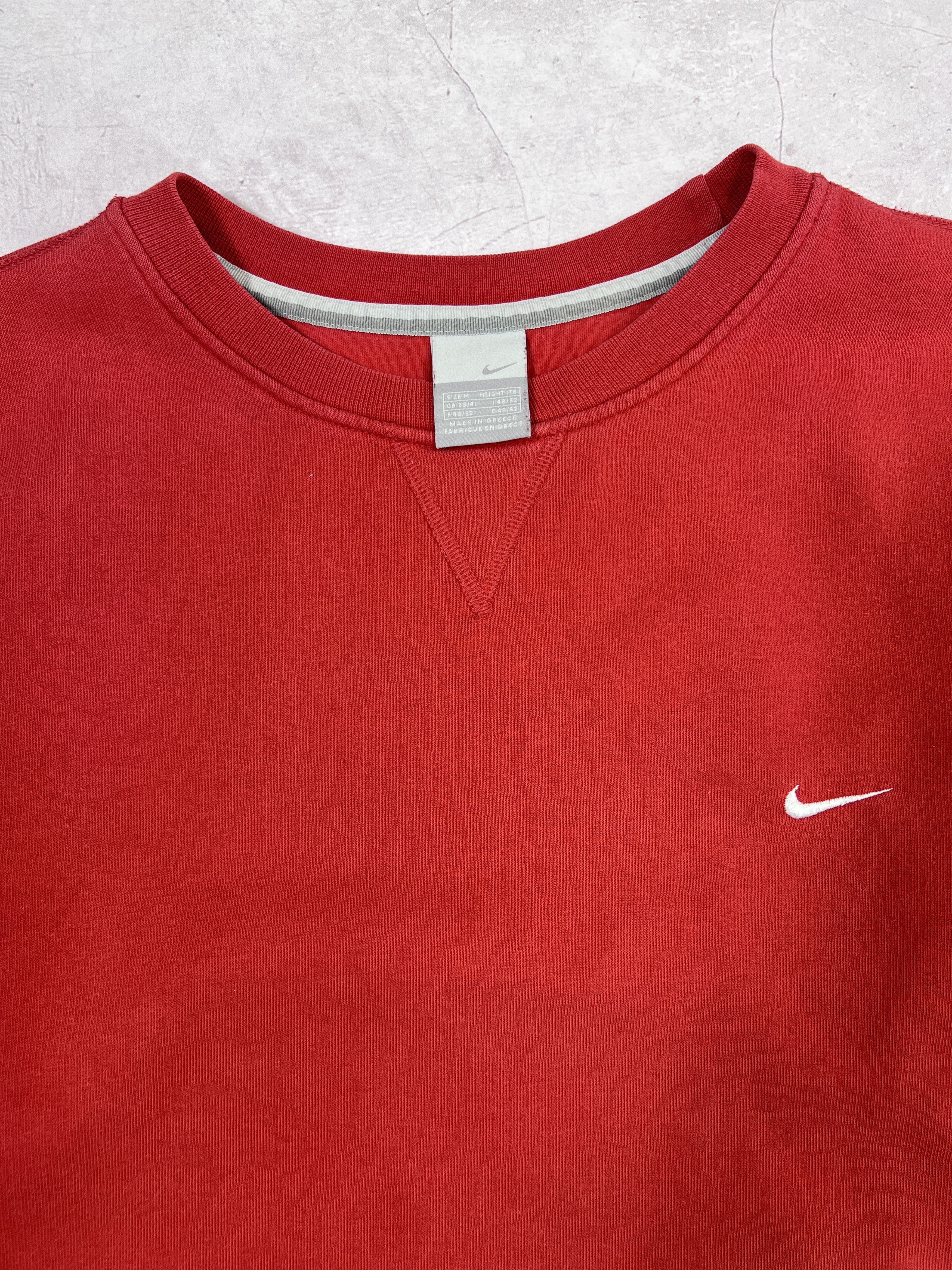 Nike × Vintage Y2K Nike Sweatshirt Small Swoosh Logo Size US M / EU 48-50 / 2 - 7 Thumbnail