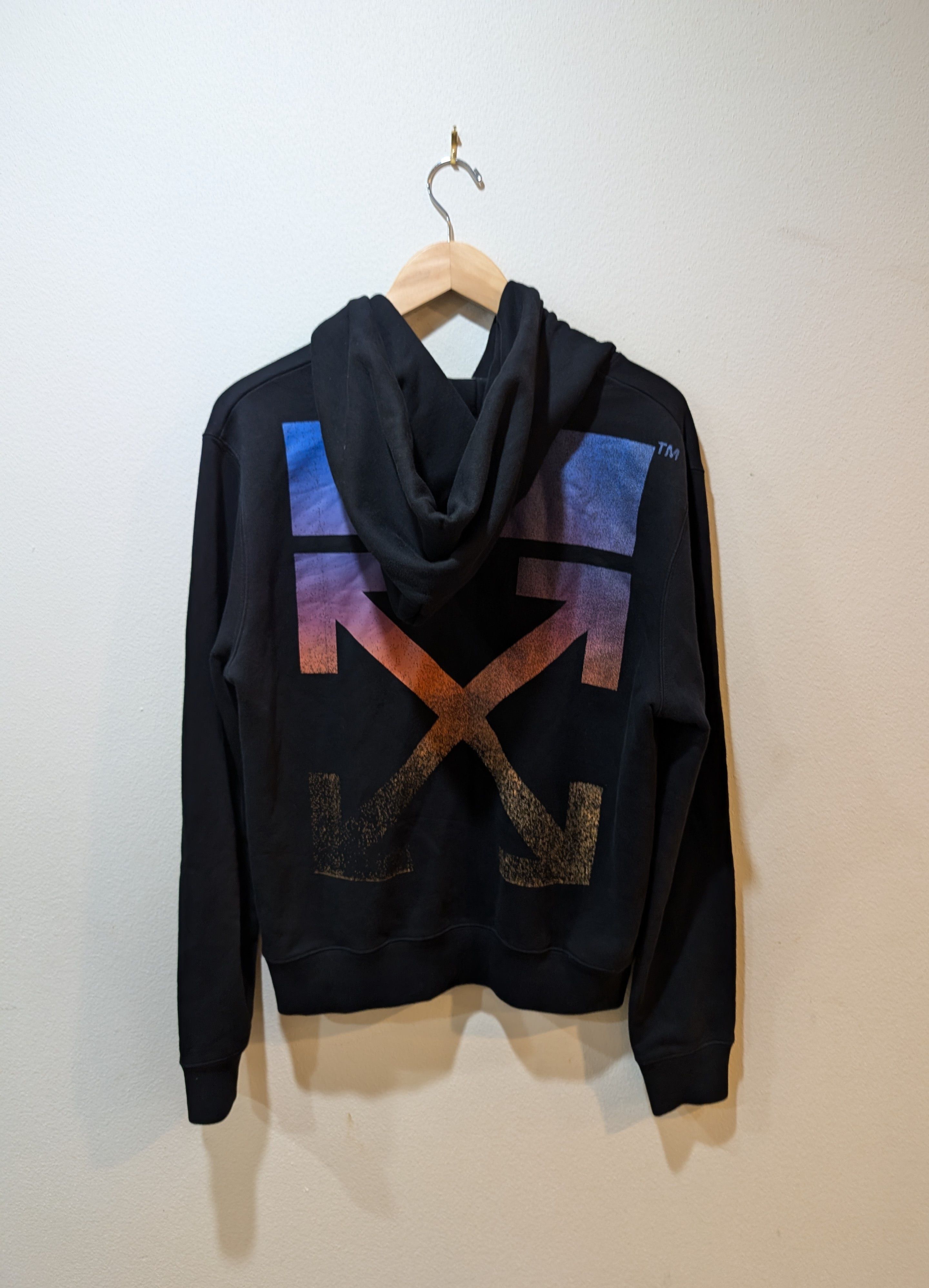 Off-White Degrade Gradient Arrows Hoodie Size US M / EU 48-50 / 2 - 1 Thumbnail