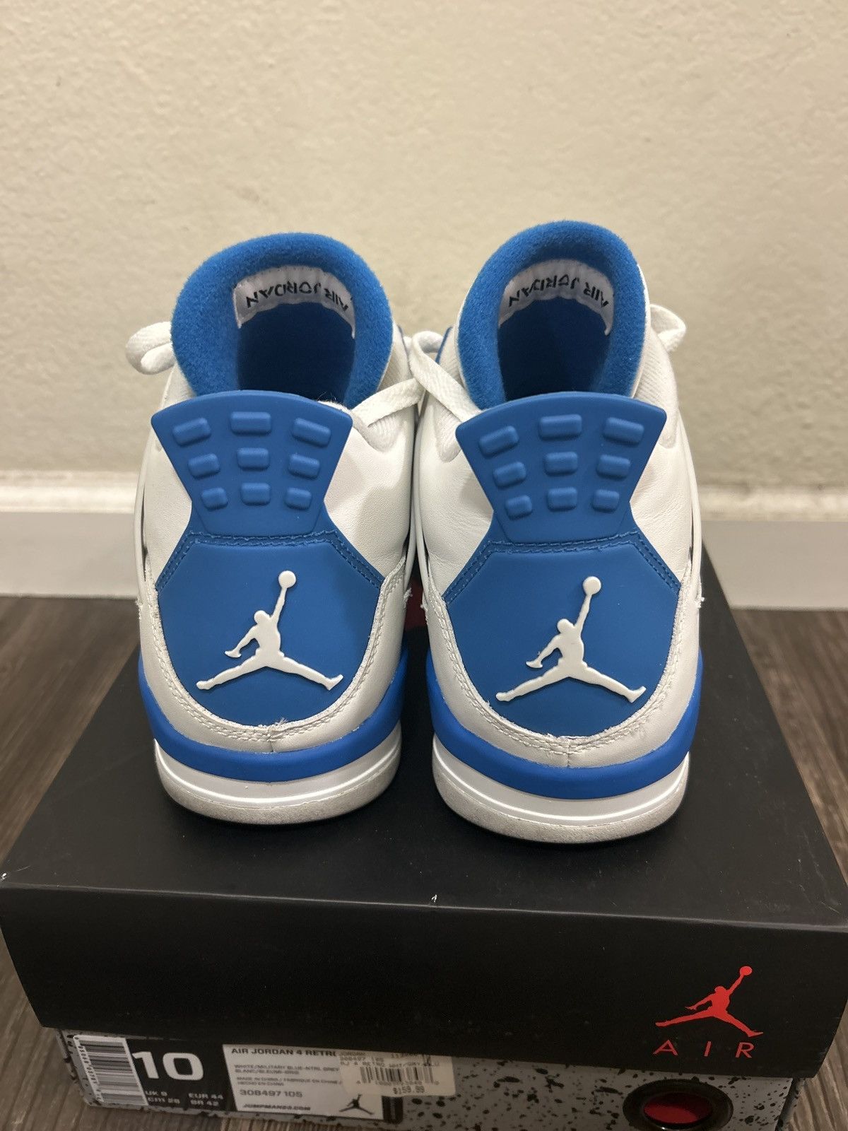 Jordan Brand Military Air Jordan 4 Retros Size US 10 / EU 43 - 3 Thumbnail