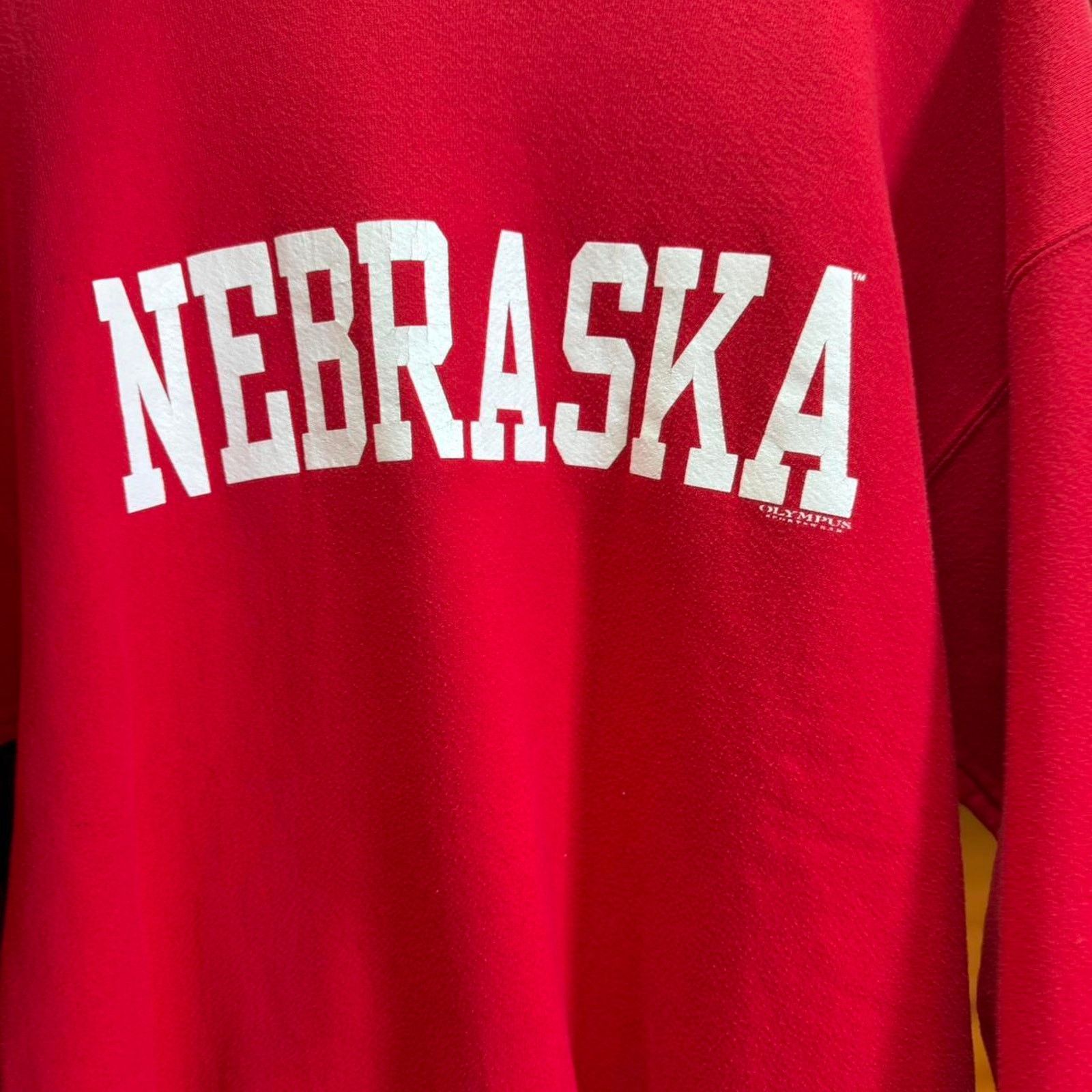 Vintage Vintage 90s Nebraska Huskers Crewneck Size US L / EU 52-54 / 3 - 3 Thumbnail