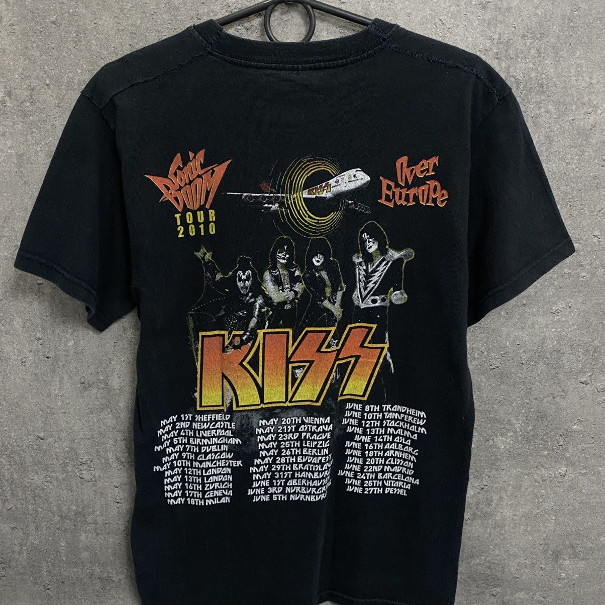 KISS Kiss 2010 tour sonic boom over Europe tee T-shirt polo merch Size US S / EU 44-46 / 1 - 8 Thumbnail