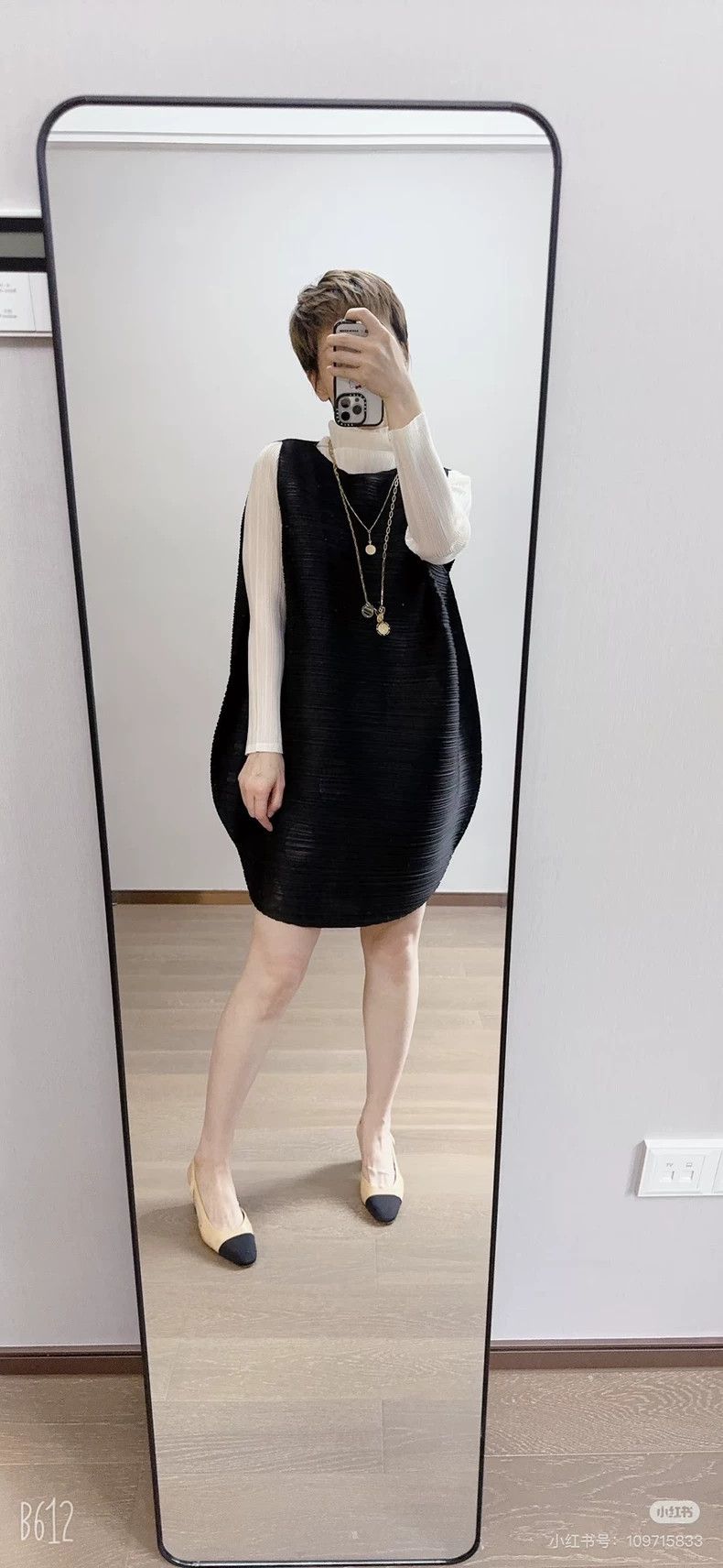 Issey Miyake Issey Miyake size:one size Black round vest Size S / US 4 / IT 40 - 3 Thumbnail