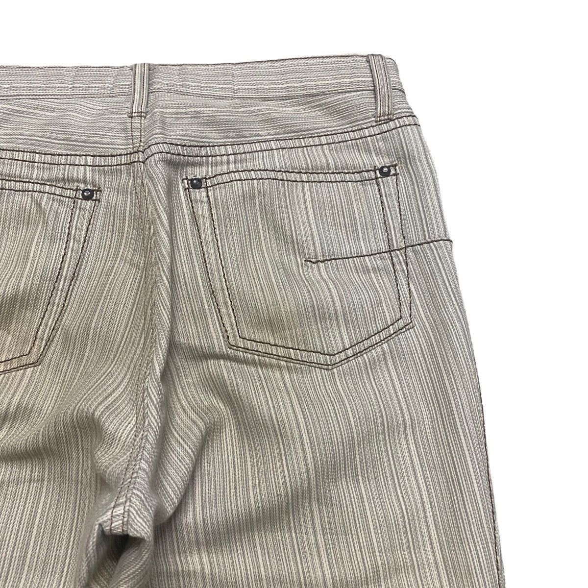 Japanese Brand Japanese Brand Elle Homme Striped Flare Pants Size US 31 - 11 Thumbnail