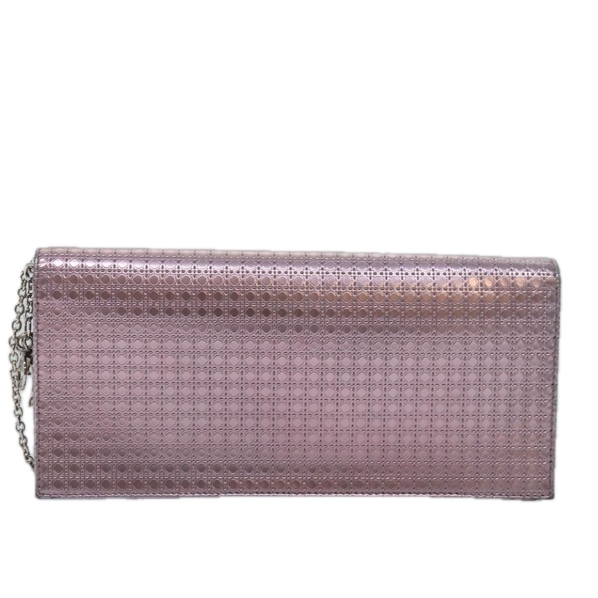 Dior DIOR Lady DIOR Canage Chain Shoulder Bag Pvc Pink Size ONE SIZE - 2 Thumbnail