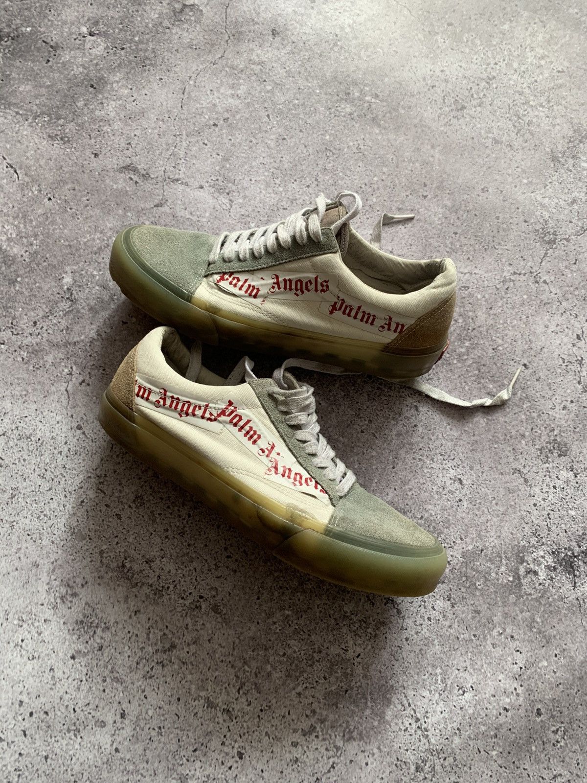 Palm Angels × Vans 🔥VANS X PLAM ANGELES LOW TOP SNEAKERS Size US 10 / EU 43 - 3 Thumbnail
