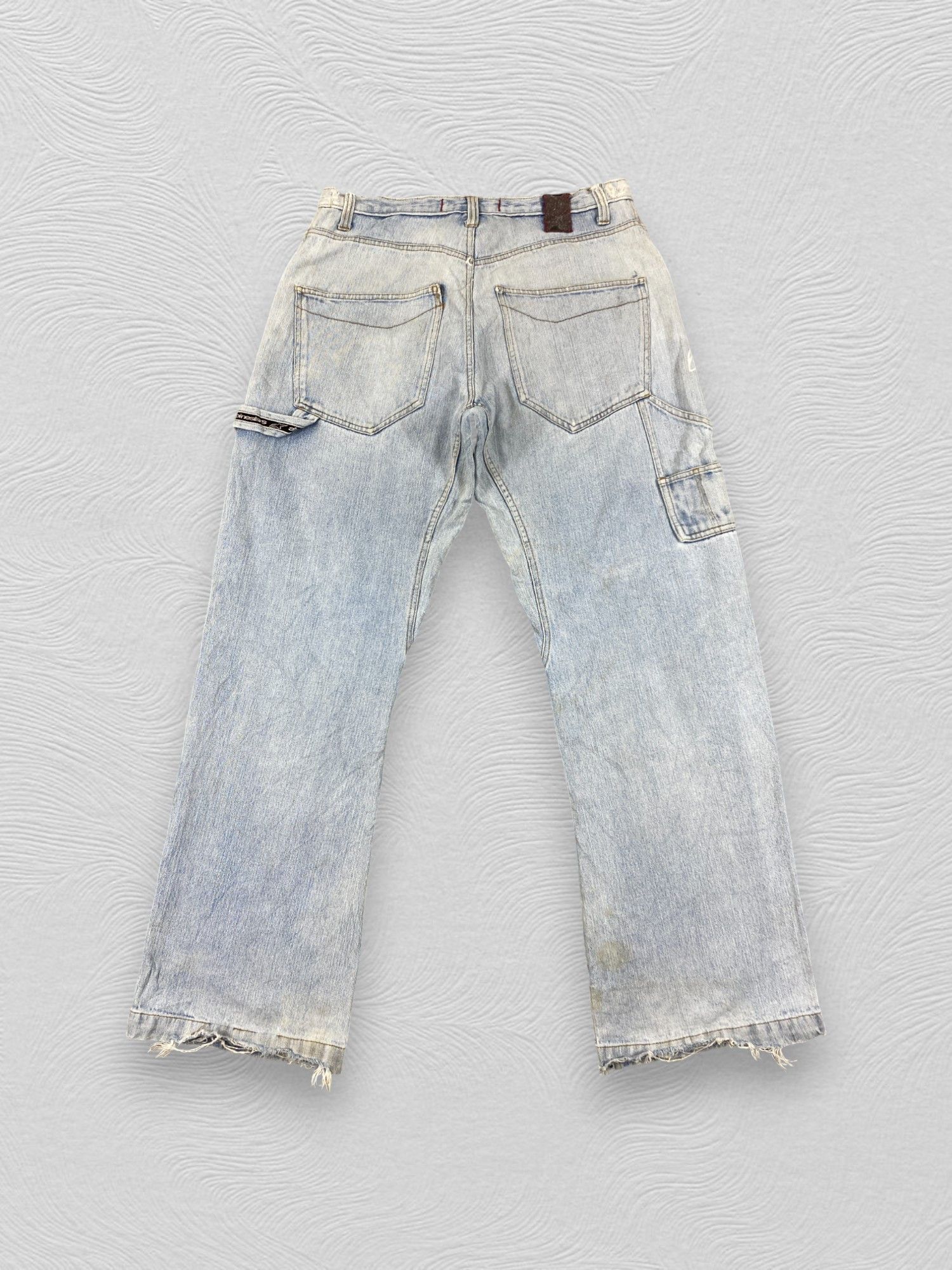 Alpinestars Vintage Alpinestars Distressed Jeans 33x31 Denim- JN3820 Size US 33 - 2 Thumbnail