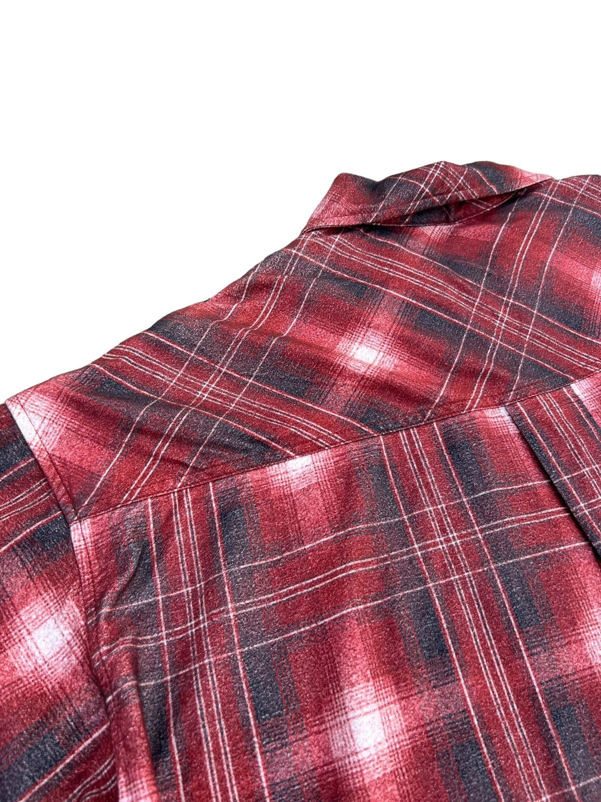 Flannel Primalcode Newwave Japan Plaid Big Fit Cropped lannel Shirt Size US XL / EU 56 / 4 - 14 Thumbnail