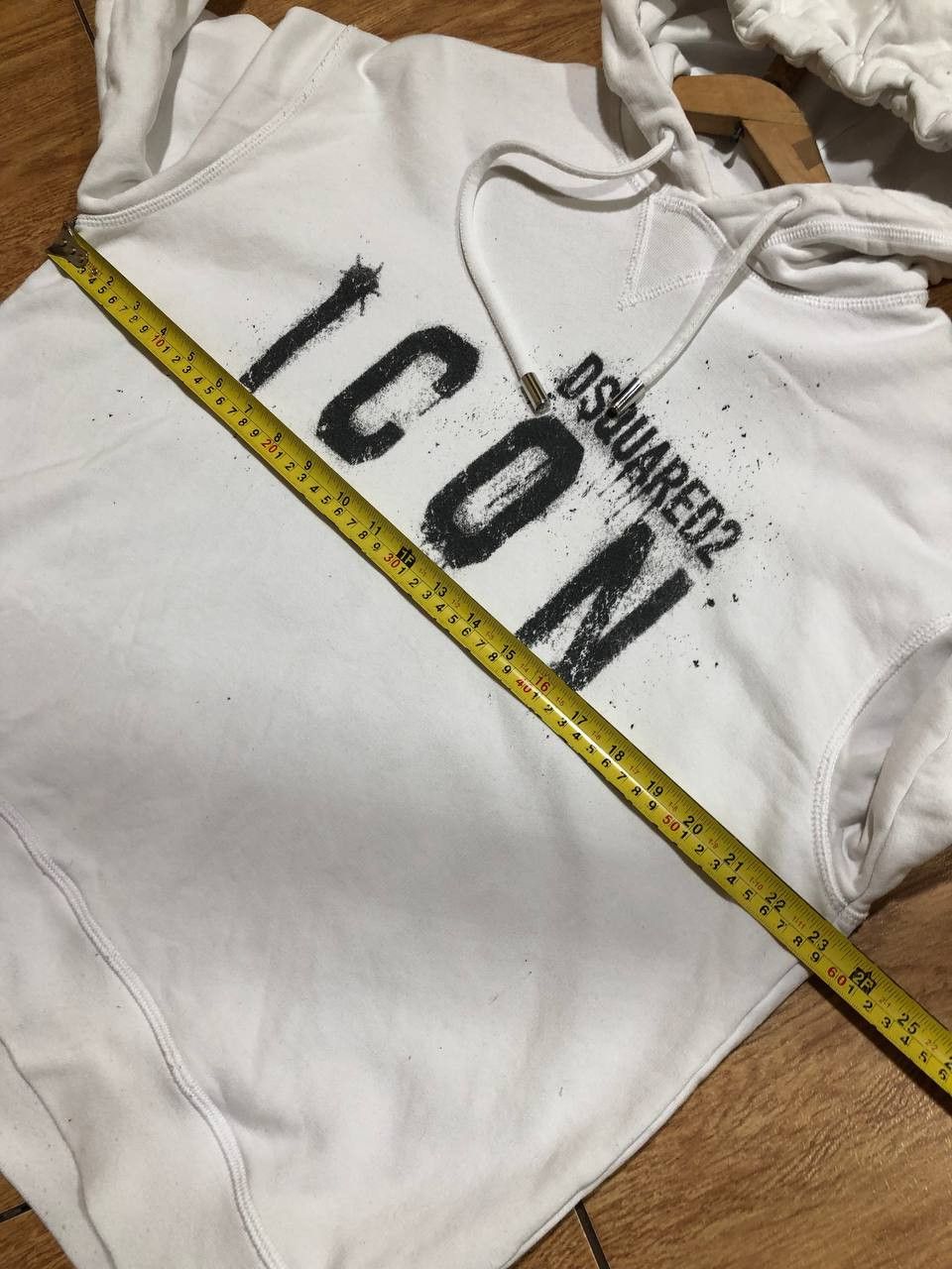 Dsquared2 Vintage White Dsquared2 Hoodie Y2K Oversized Fit Size XL Size XL / US 12-14 / IT 48-50 - 11 Thumbnail
