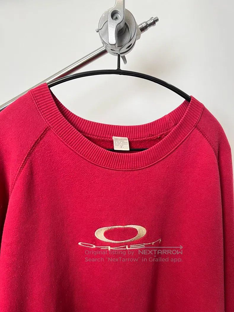 Oakley OAKLEY Burgundy Hoodie Size US M / EU 48-50 / 2 - 3 Thumbnail
