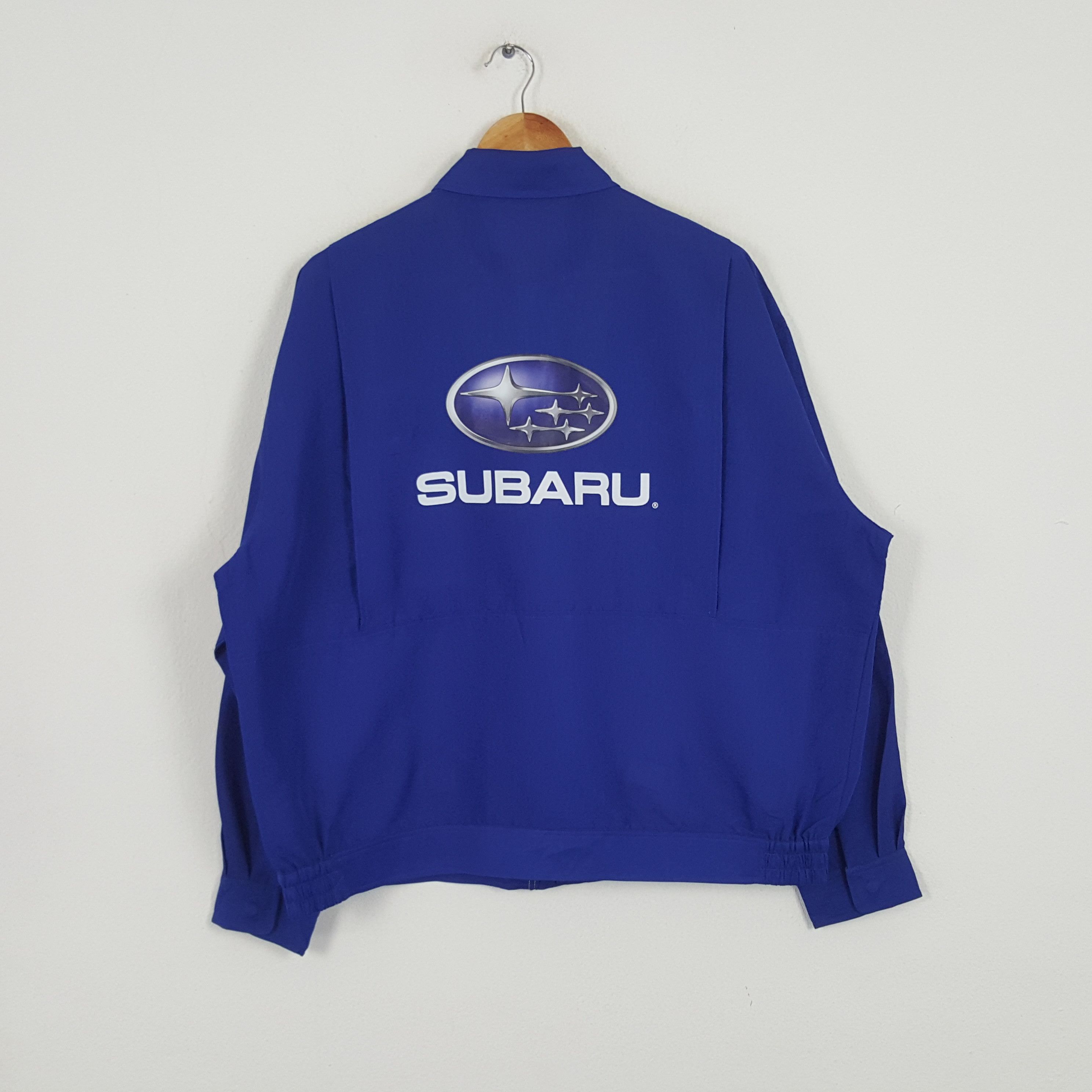 Vintage Subaru Japanese Rally Team Custom Art Jacket