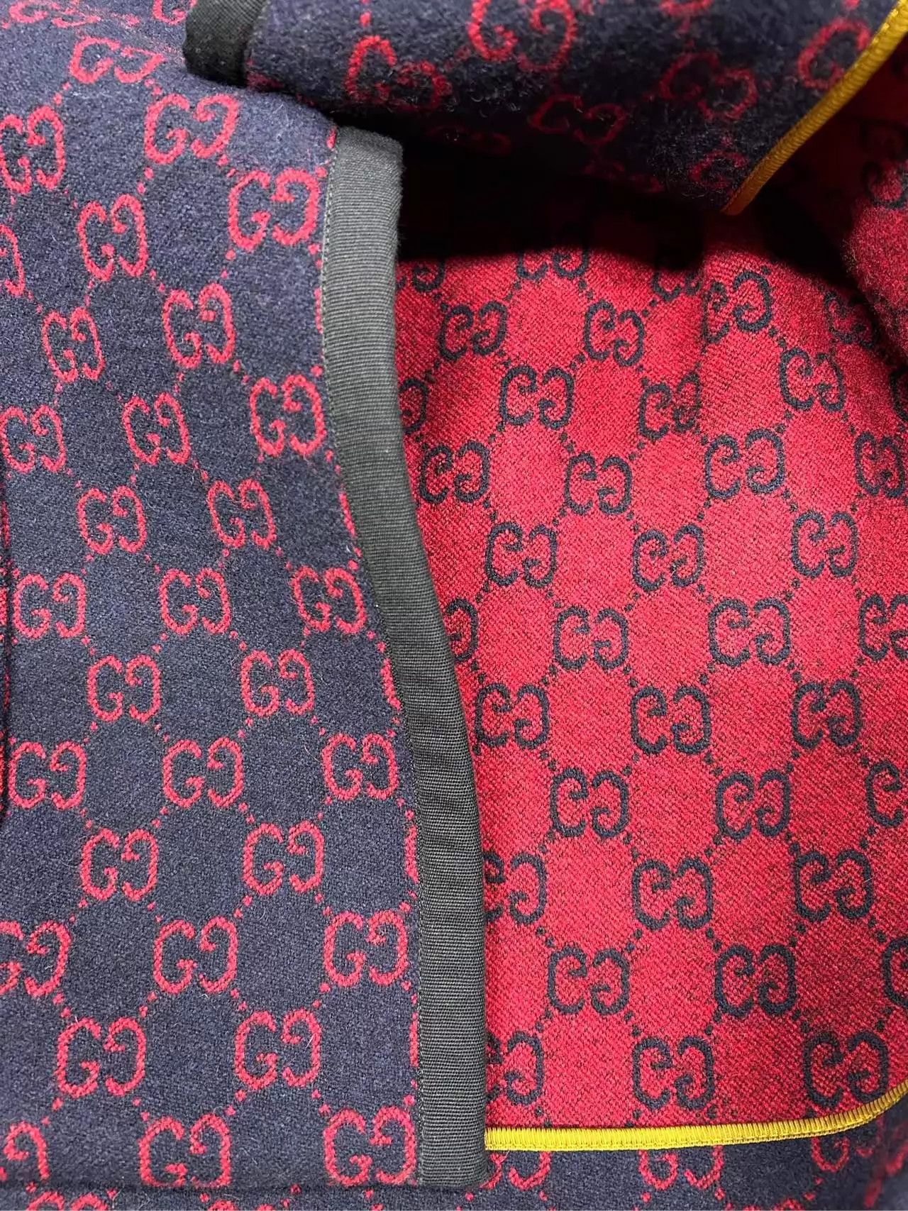 Gucci Gucci GG Allover Long Blazer Brand New Rare Large Size US L / EU 52-54 / 3 - 4 Thumbnail