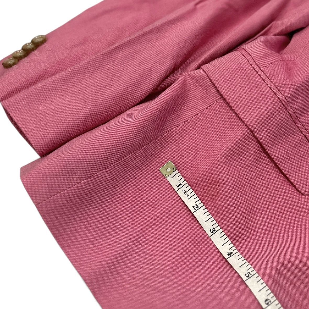 Express Express Pink Suit 44 Short Extra Slim Fit Flaw 44s 44c Size 44S - 5 Thumbnail