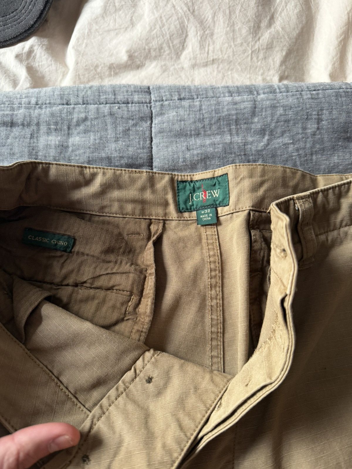 J.Crew Men’s Cargo Chino Pants Size US 32 / EU 48 - 6 Thumbnail