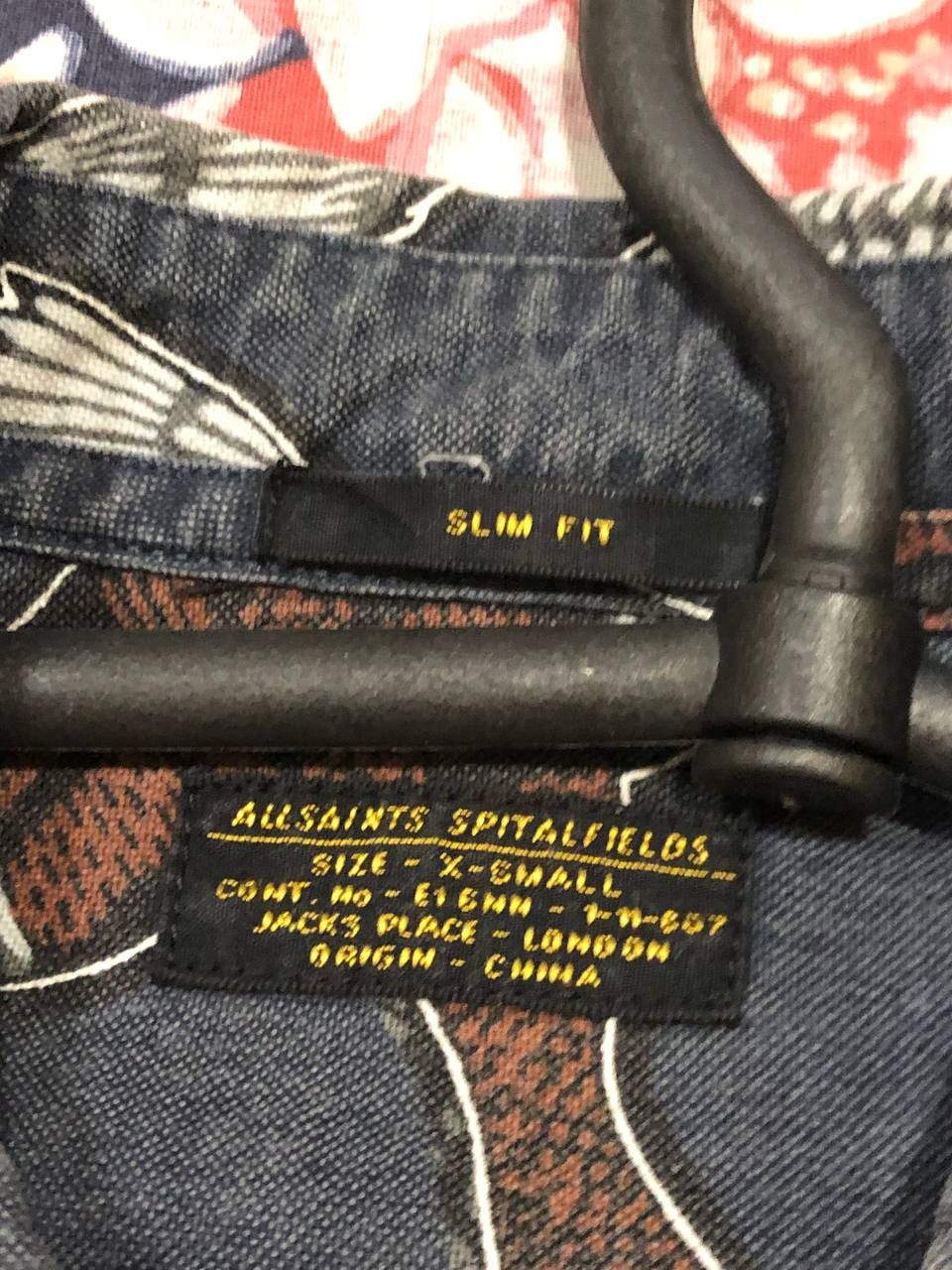 Allsaints Vintage print gray Shirt Allsaints Y2K size XS streetwear Size US XS / EU 42 / 0 - 2 Thumbnail