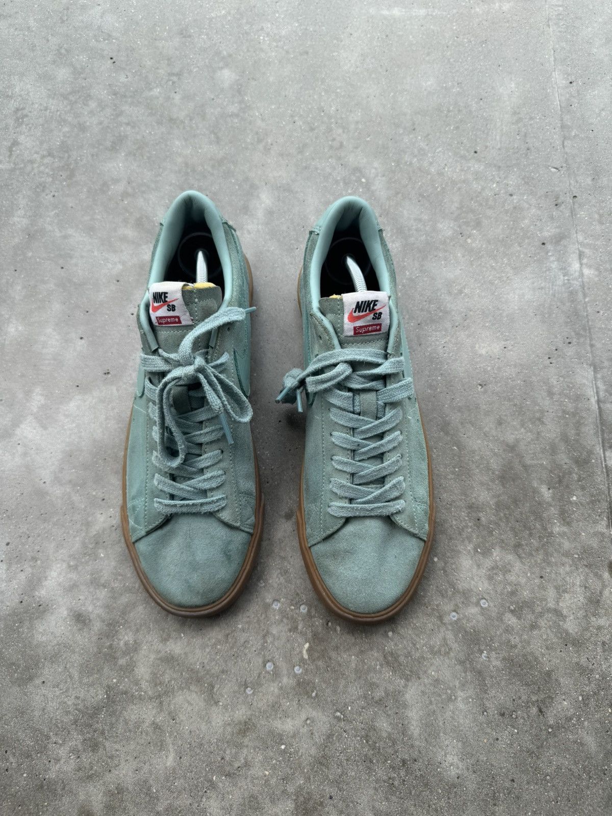 Nike × Supreme Nike Sb X Supreme FTW Blazer Sneakers Hype skateboarding Size US 8 / EU 41 - 2 Thumbnail
