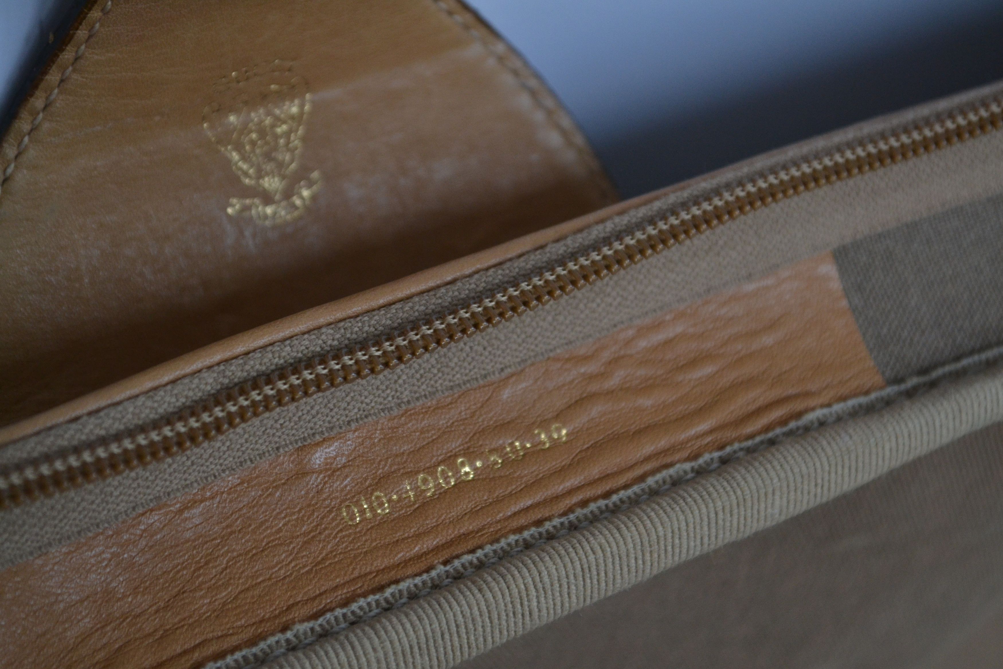 Gucci GUCCI Luggage Bag Monogram GG Logo Suitcase Brown Leather Size ONE SIZE - 10 Thumbnail