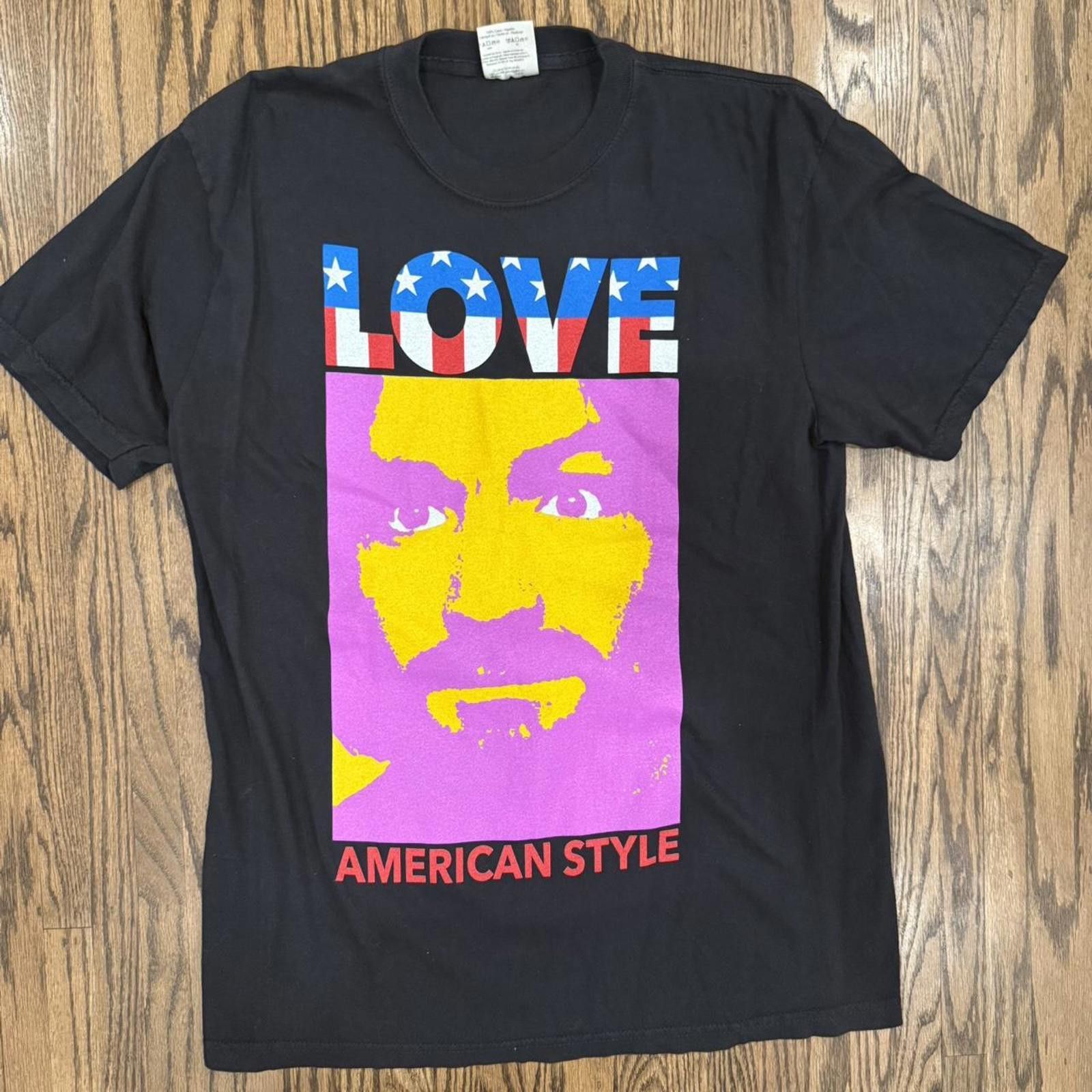 Comfort Colors Manson - Love American Style Shirt - M Size US M / EU 48-50 / 2 - 1 Thumbnail
