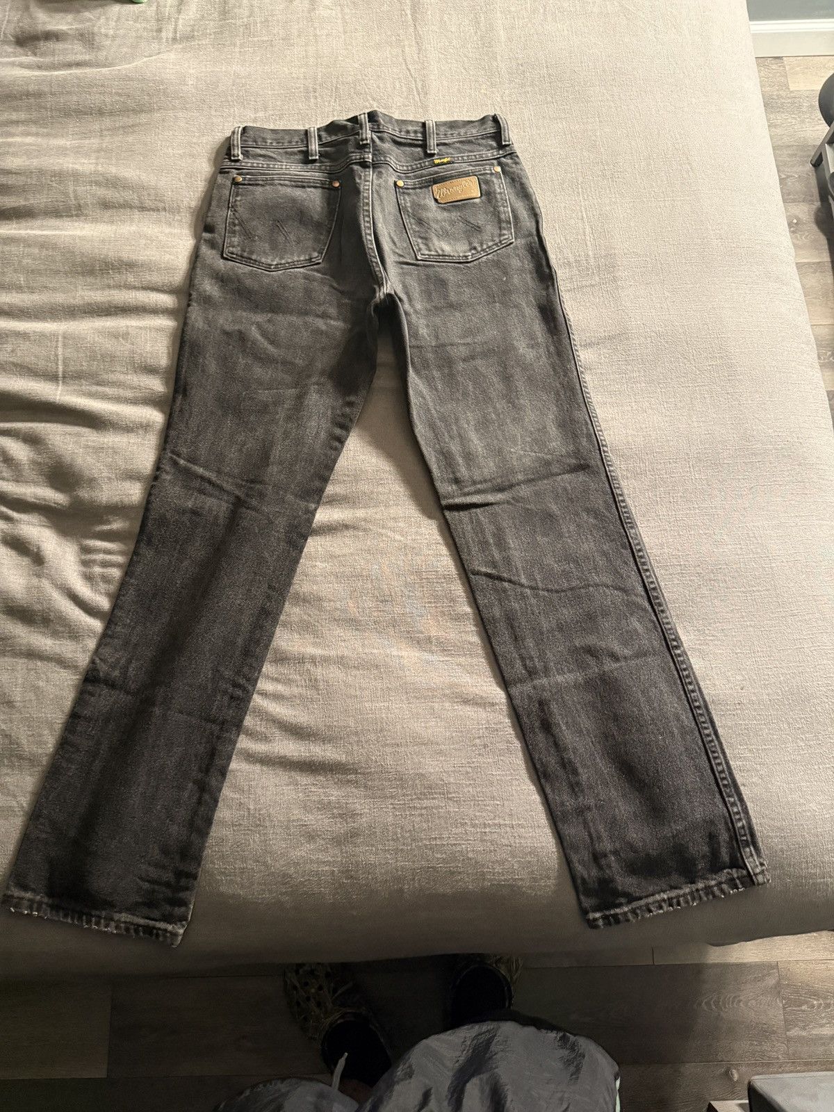 Wrangler Black wrangler jeans Size US 34 / EU 50 - 2 Thumbnail
