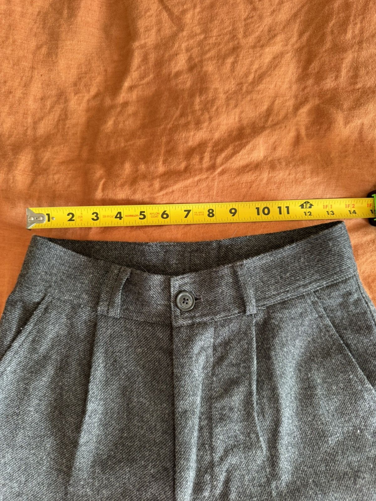 I Love Ugly I Love Ugly "Slim Kobe" Wool Blend Trousers Size US 27 - 3 Thumbnail
