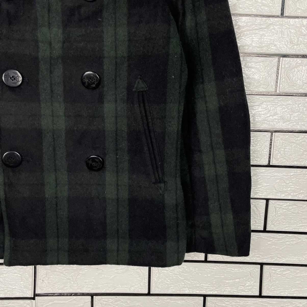 Japanese Brand Shape Shifter By Freak's Store Double Breasted Tartan Jacket Size US M / EU 48-50 / 2 - 4 Thumbnail