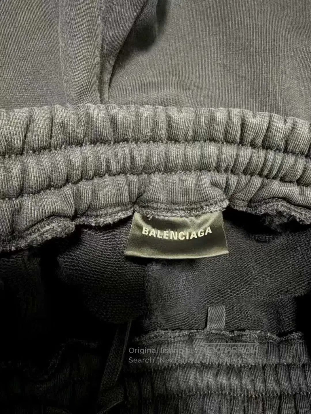 Balenciaga balenciaga man united logo cotton sweatpants. Size US 26 / EU 42 - 5 Thumbnail