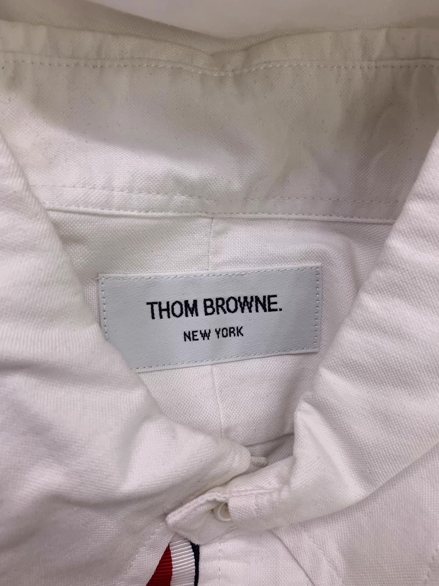 Thom Browne TB White Long Sleeve Shirt 0 New Size US XS / EU 42 / 0 - 4 Thumbnail