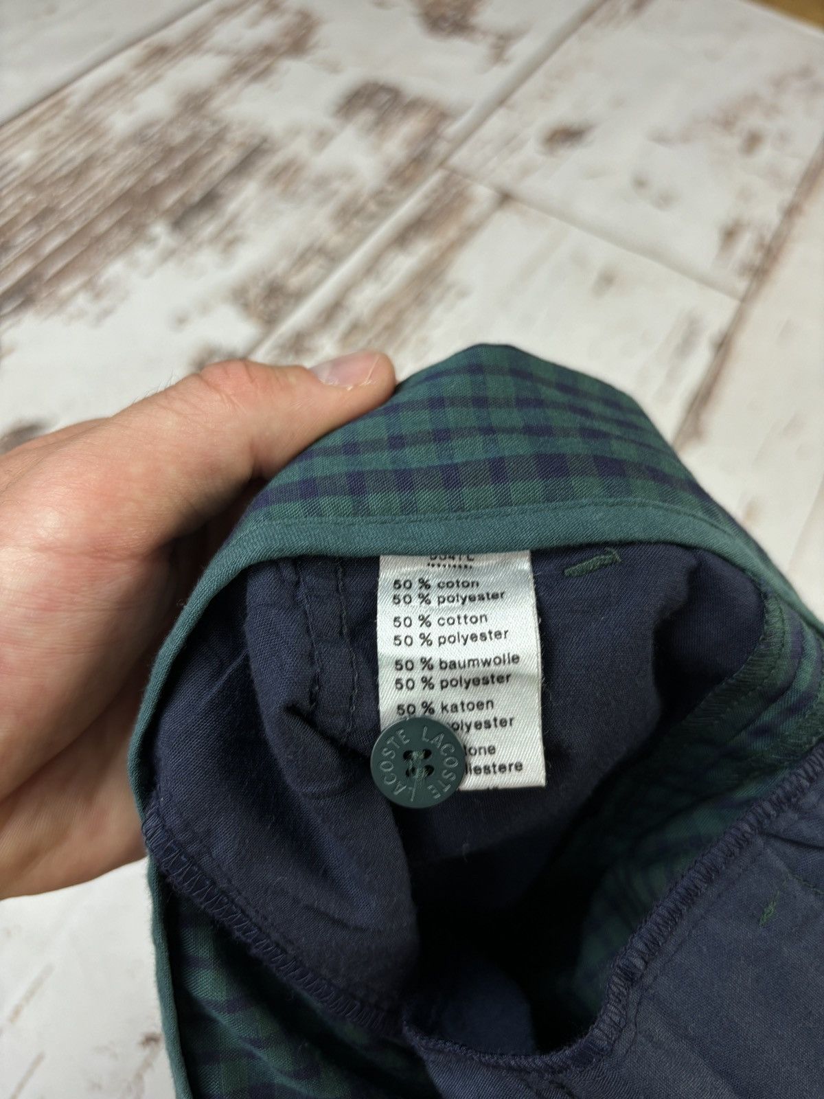 Lacoste Lacoste Chemise Vintage Checkered Casual Pants Size US 36 / EU 52 - 12 Thumbnail