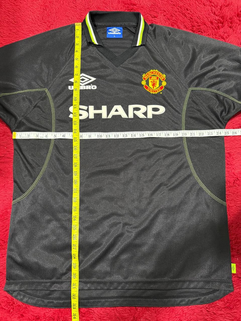 Umbro Vintage Manchester United 1998-99 third jersey Umbro Size US XL / EU 56 / 4 - 2 Thumbnail