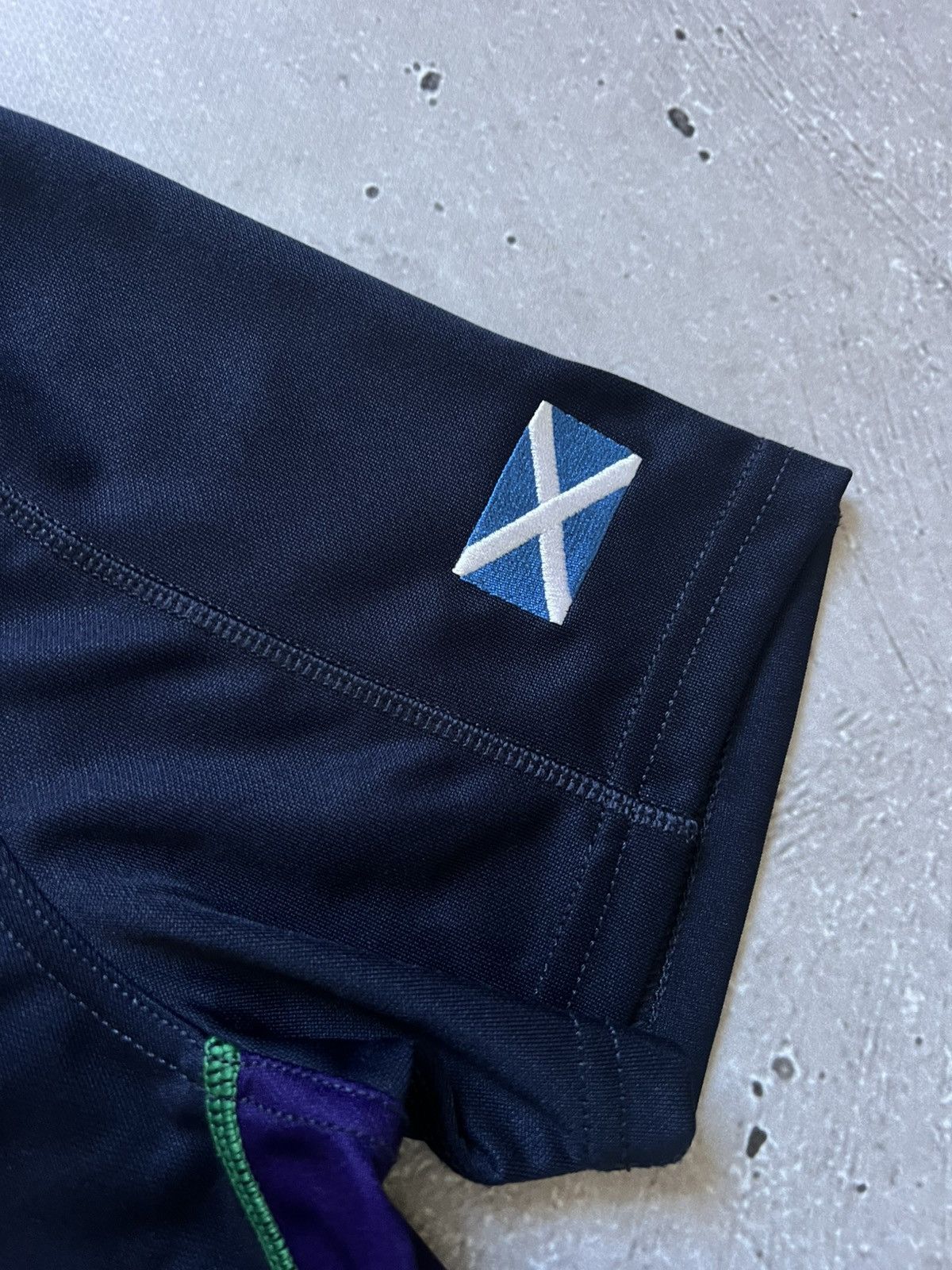 Macron Macron BT Embroidered Scottish Rugby Shirt, Size M Size US M / EU 48-50 / 2 - 7 Thumbnail