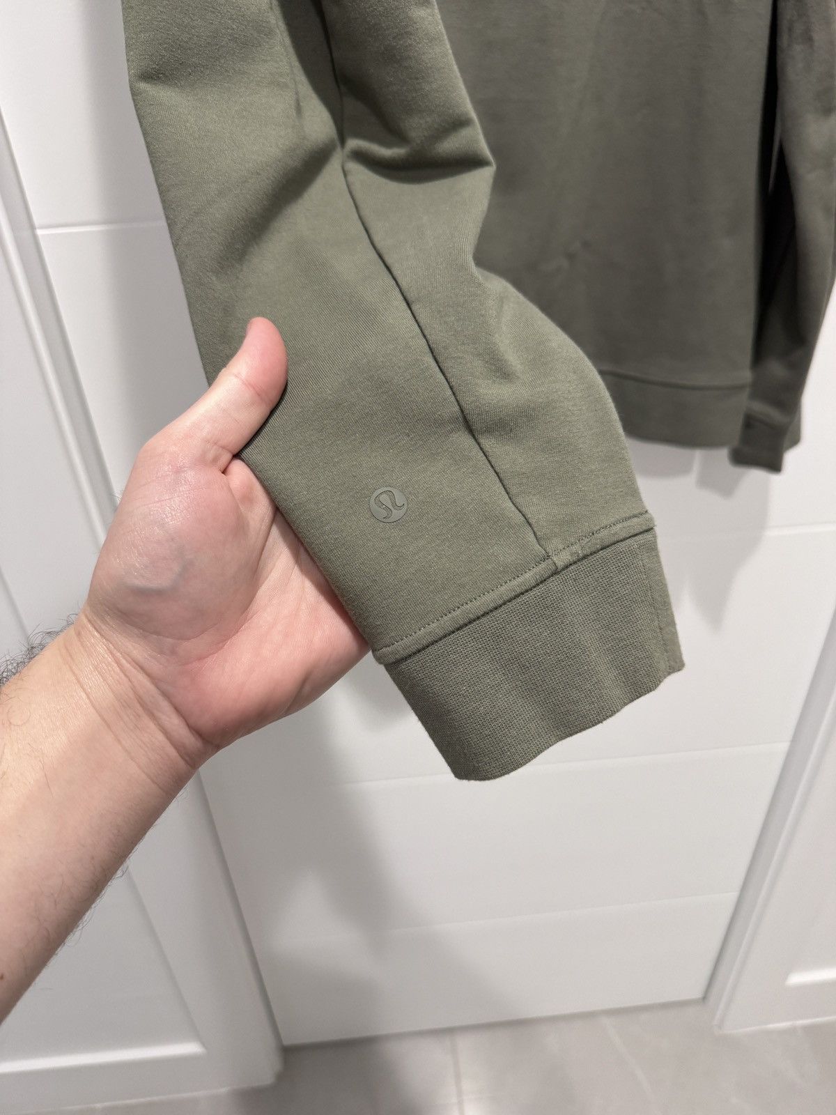 Lululemon Lululemon City Sweat Rover Green Crewneck Sweatshirt Size L Size US L / EU 52-54 / 3 - 8 Thumbnail
