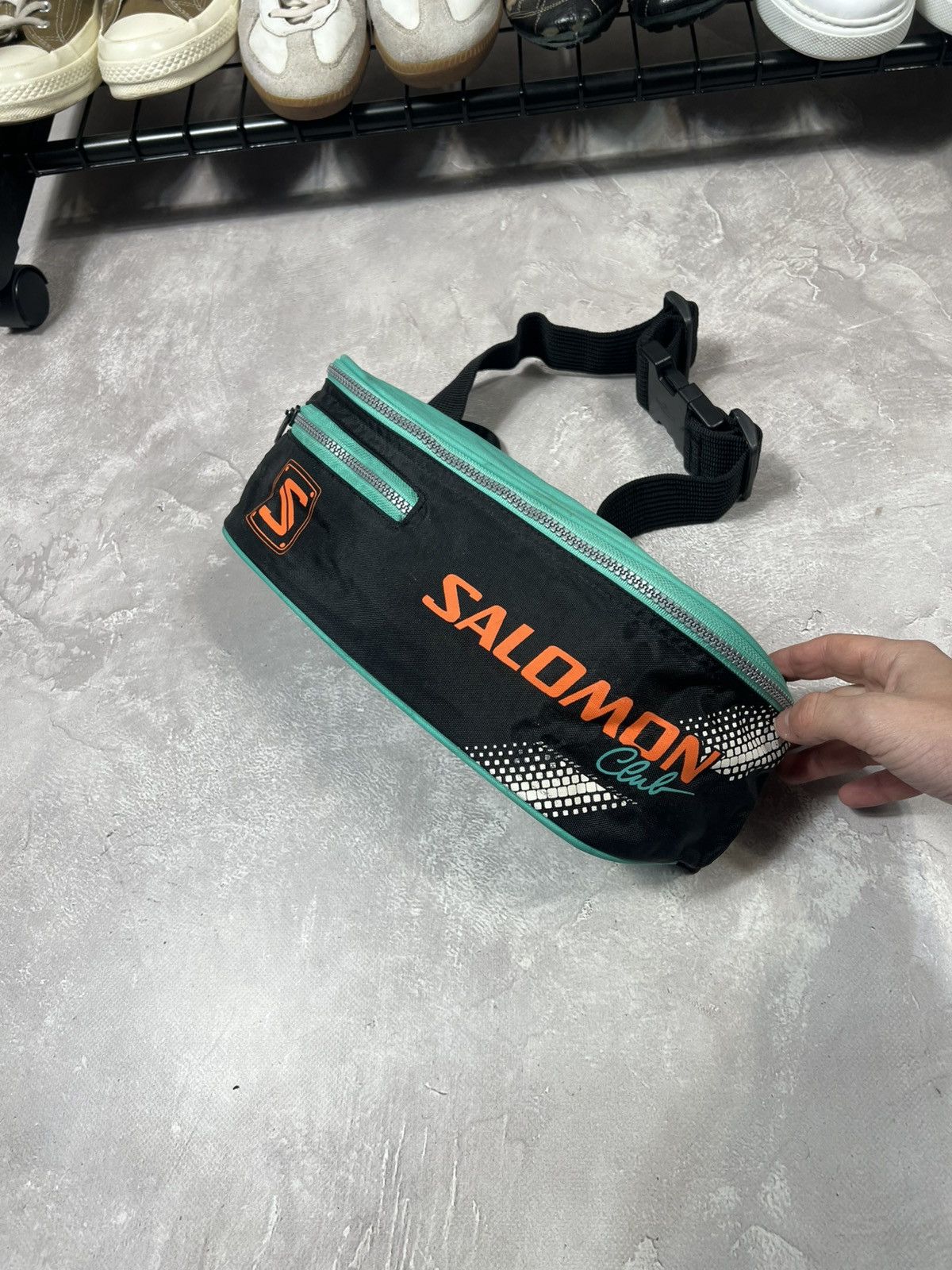 Salomon × Vintage Vintage 90s Salomon Made in Korea Bag Size ONE SIZE - 1 Thumbnail
