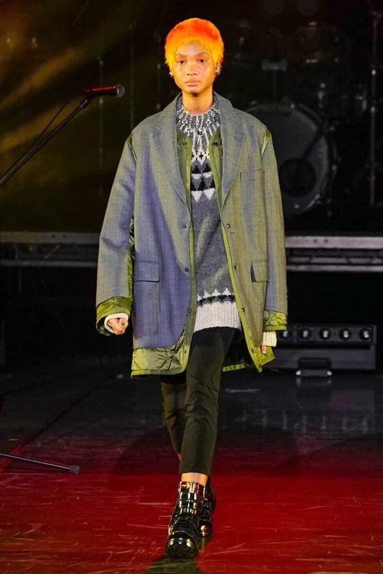 Junya Watanabe Junya Watanabe - AW21 Nordic Argyle Knit Wool Sweater Size US M / EU 48-50 / 2 - 9 Thumbnail